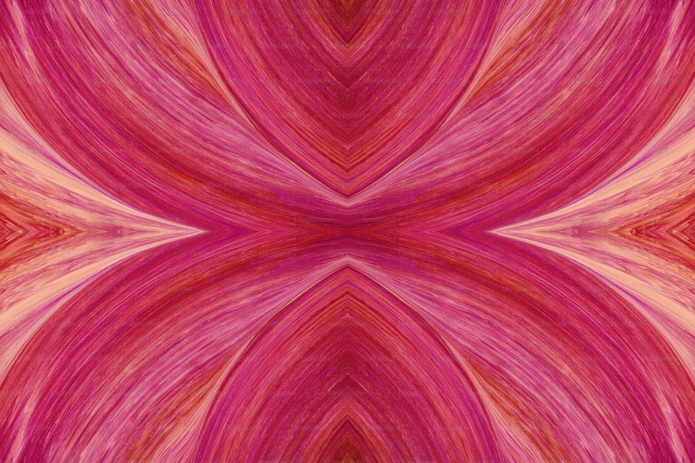 a pink and red abstract background with a large pattern