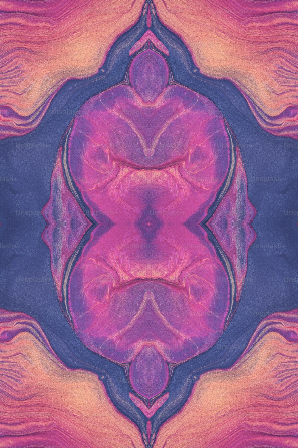 a picture of a pink and blue pattern