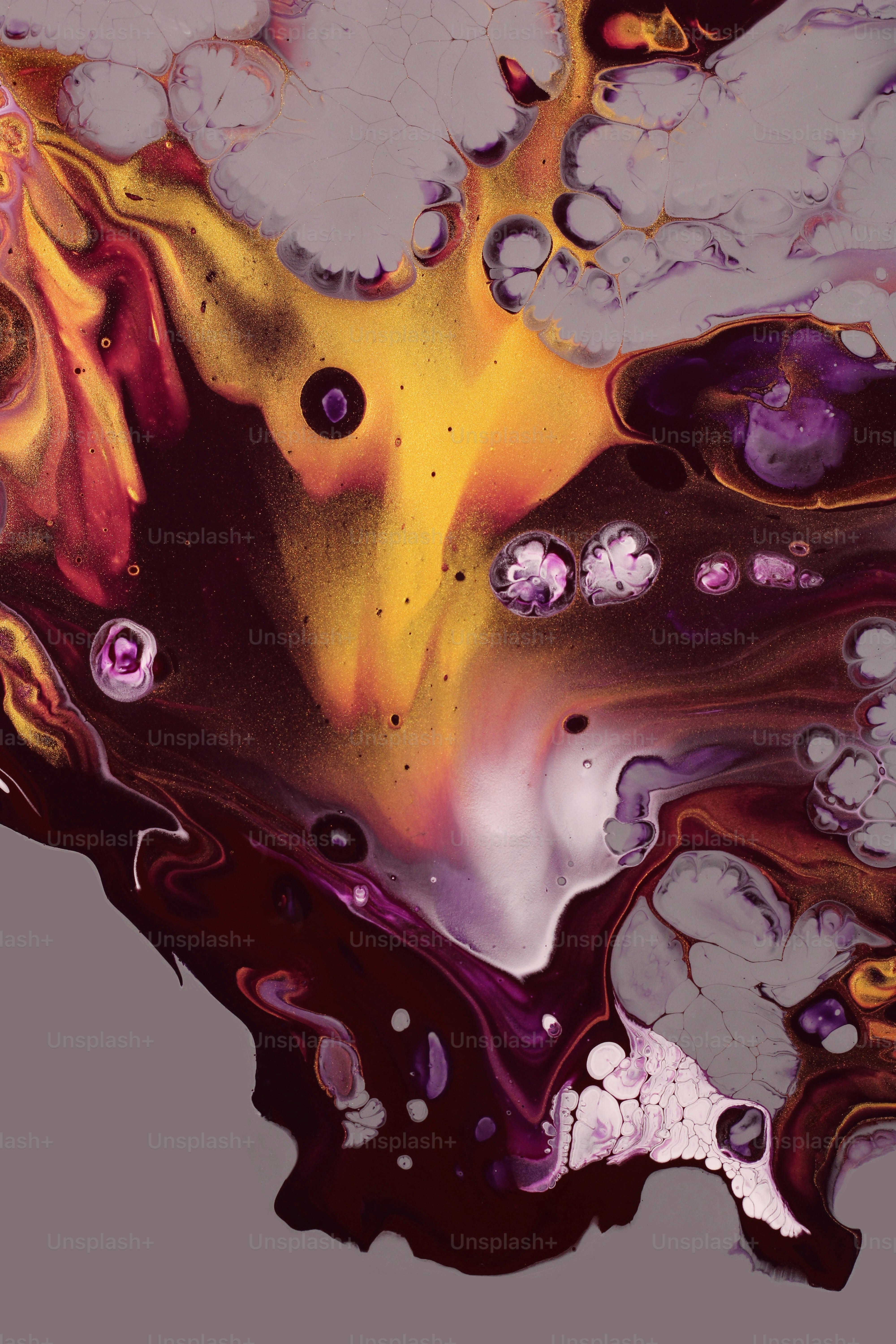 a close up of a cell phone with liquid