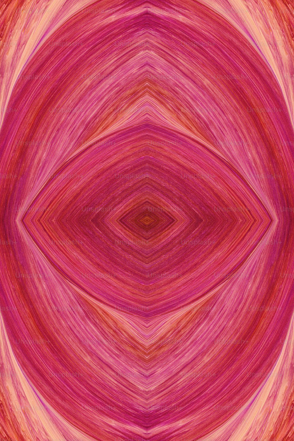 ein roter und rosafarbener abstrakter Hintergrund mit einem kreisförmigen Design