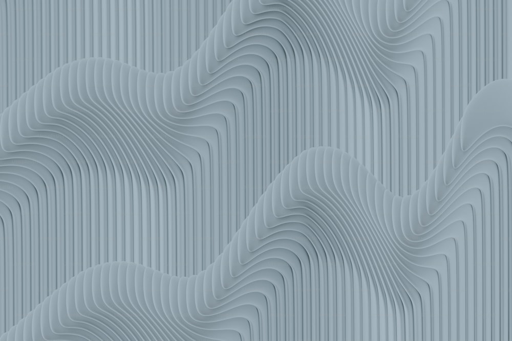 Un fond bleu avec des lignes ondulées