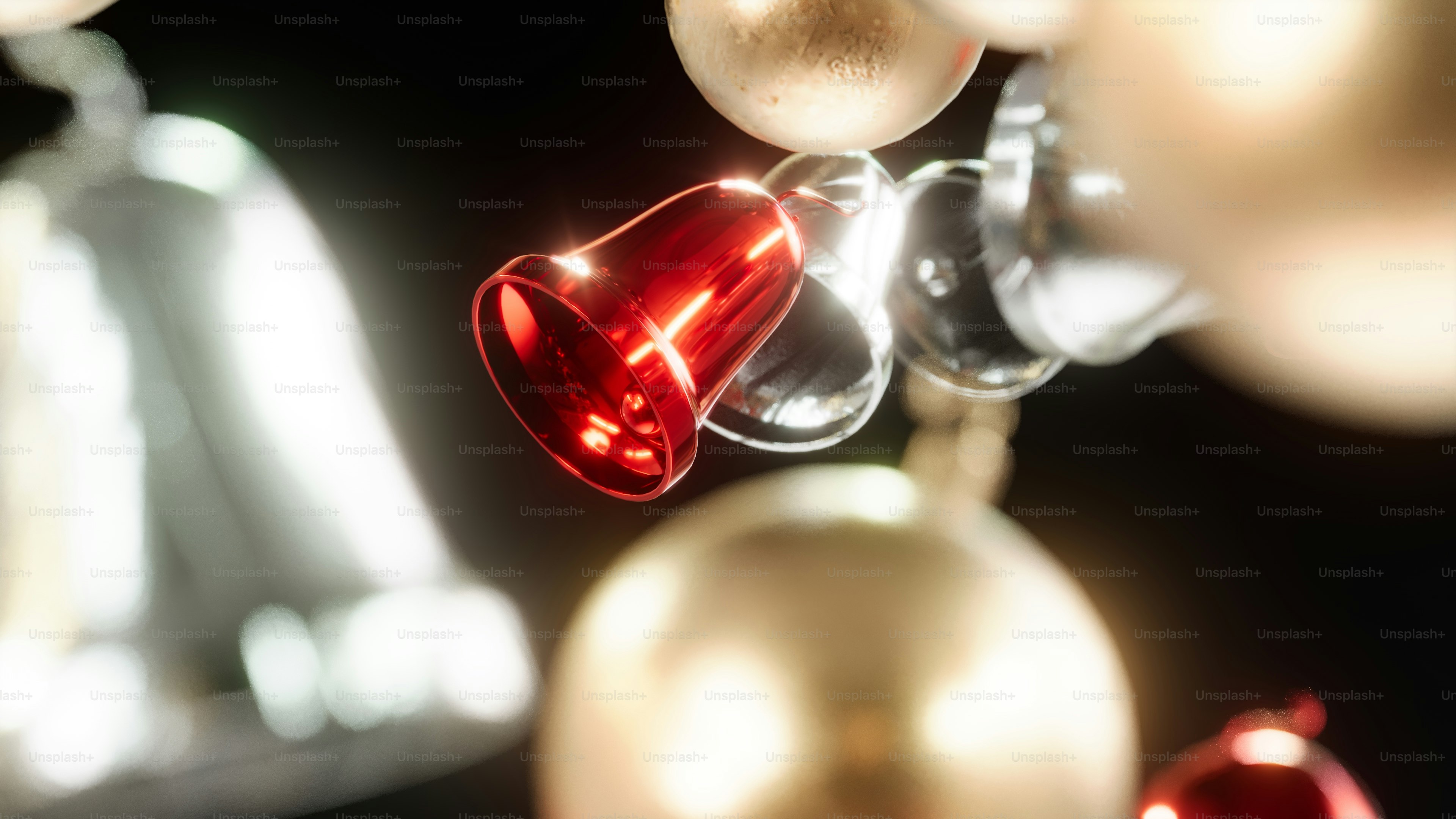 Close-up lampu lalu lintas merah