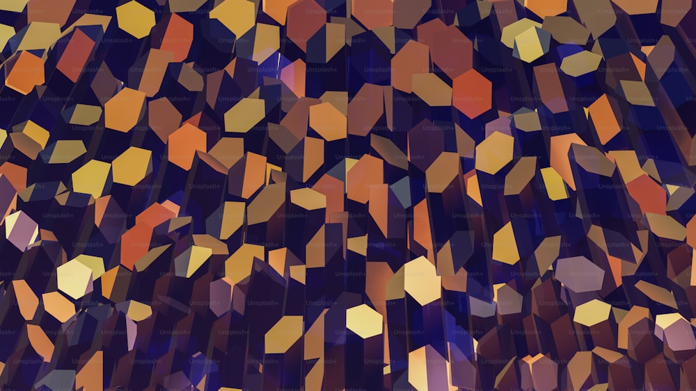 a very colorful abstract background with a lot of cubes