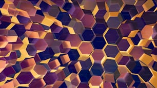 an abstract background consisting of hexagonal shapes