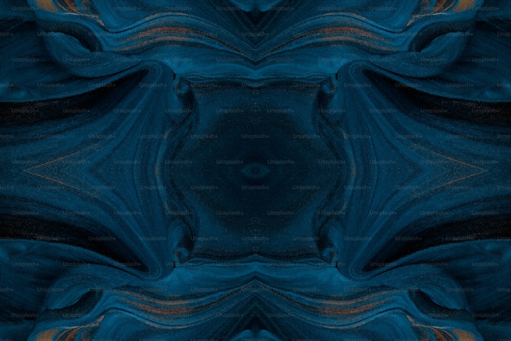 un fondo azul y negro con un patrón