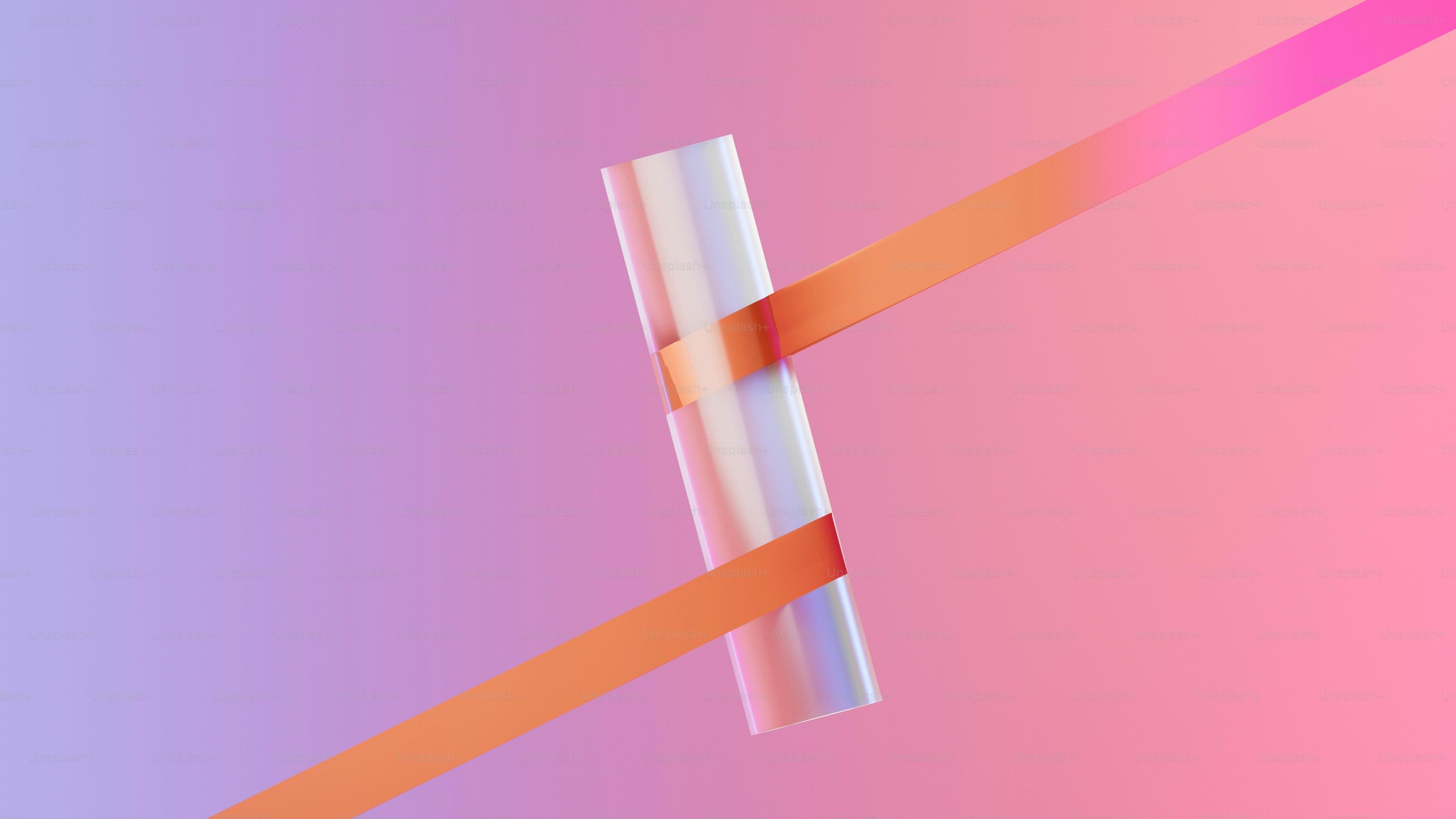 um fundo rosa e roxo com uma tesoura