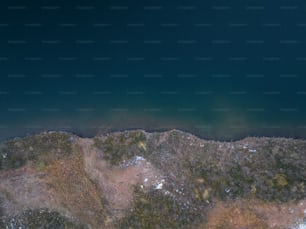 水域の航空写真