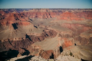 Una vista del Gran Cañón del Gran Cañón