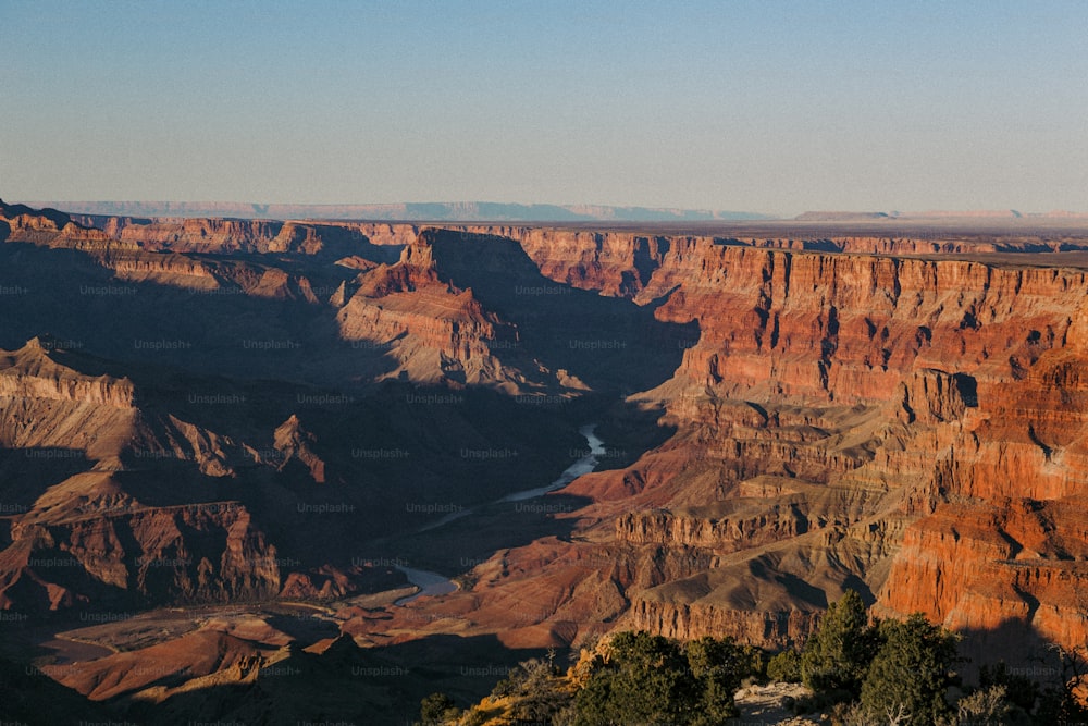 Une vue du Grand Canyon du Grand Canyon