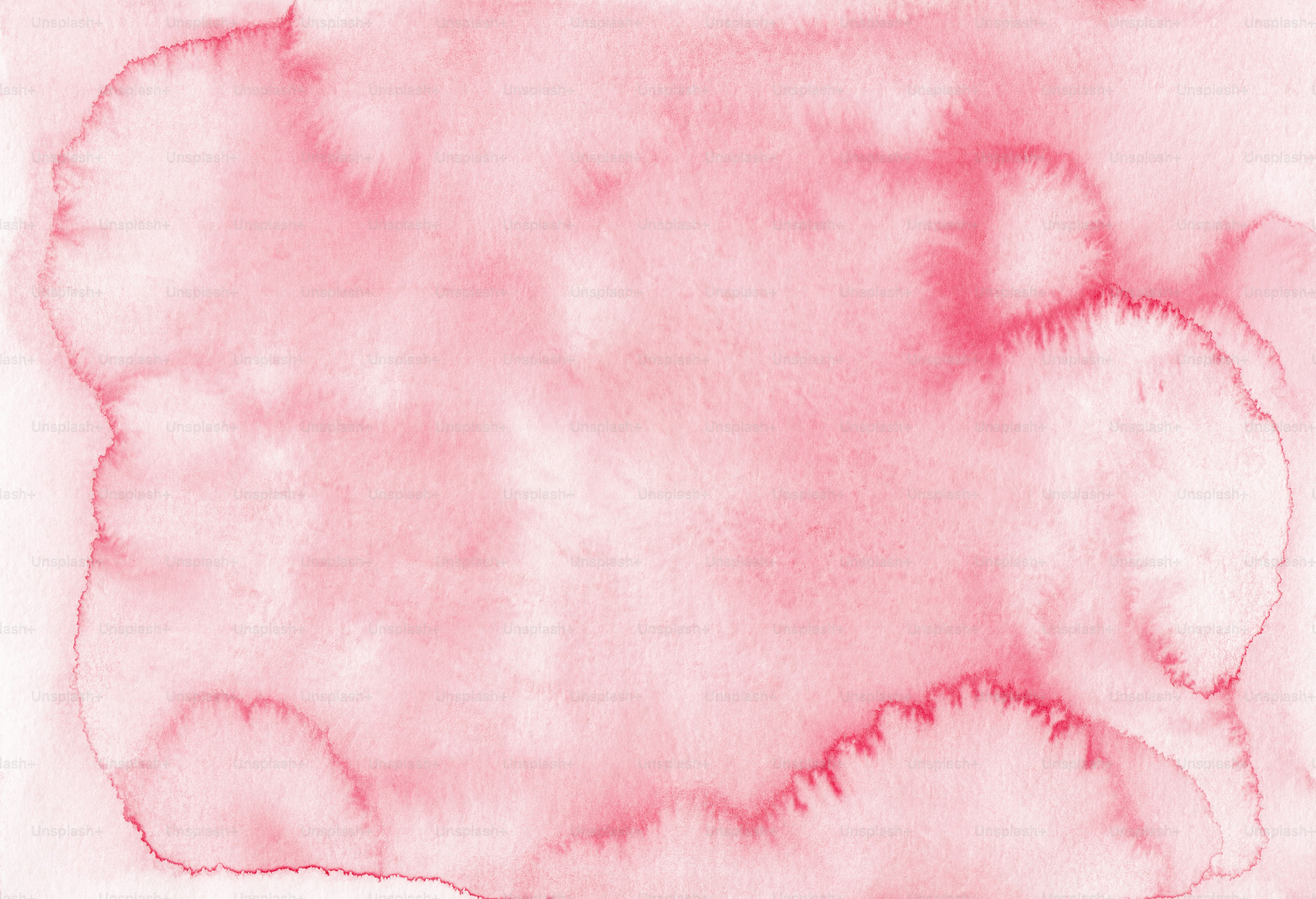 a watercolor painting of a pink background