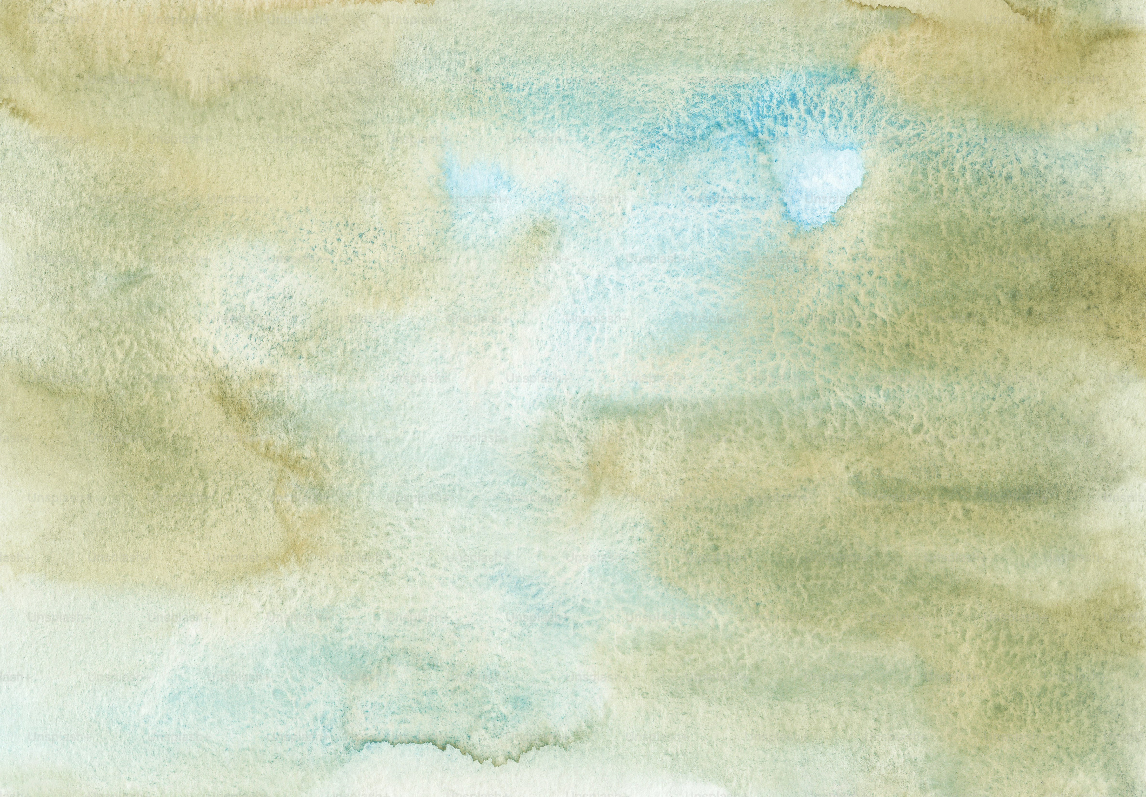 a watercolor painting of a sky with clouds