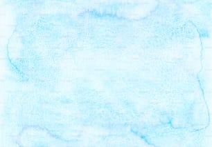 Un disegno di un cielo blu con le nuvole