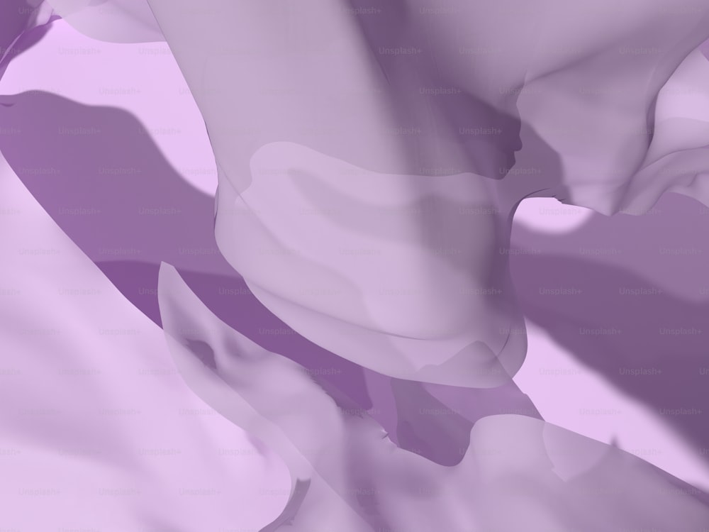 紫と白の背景の接写