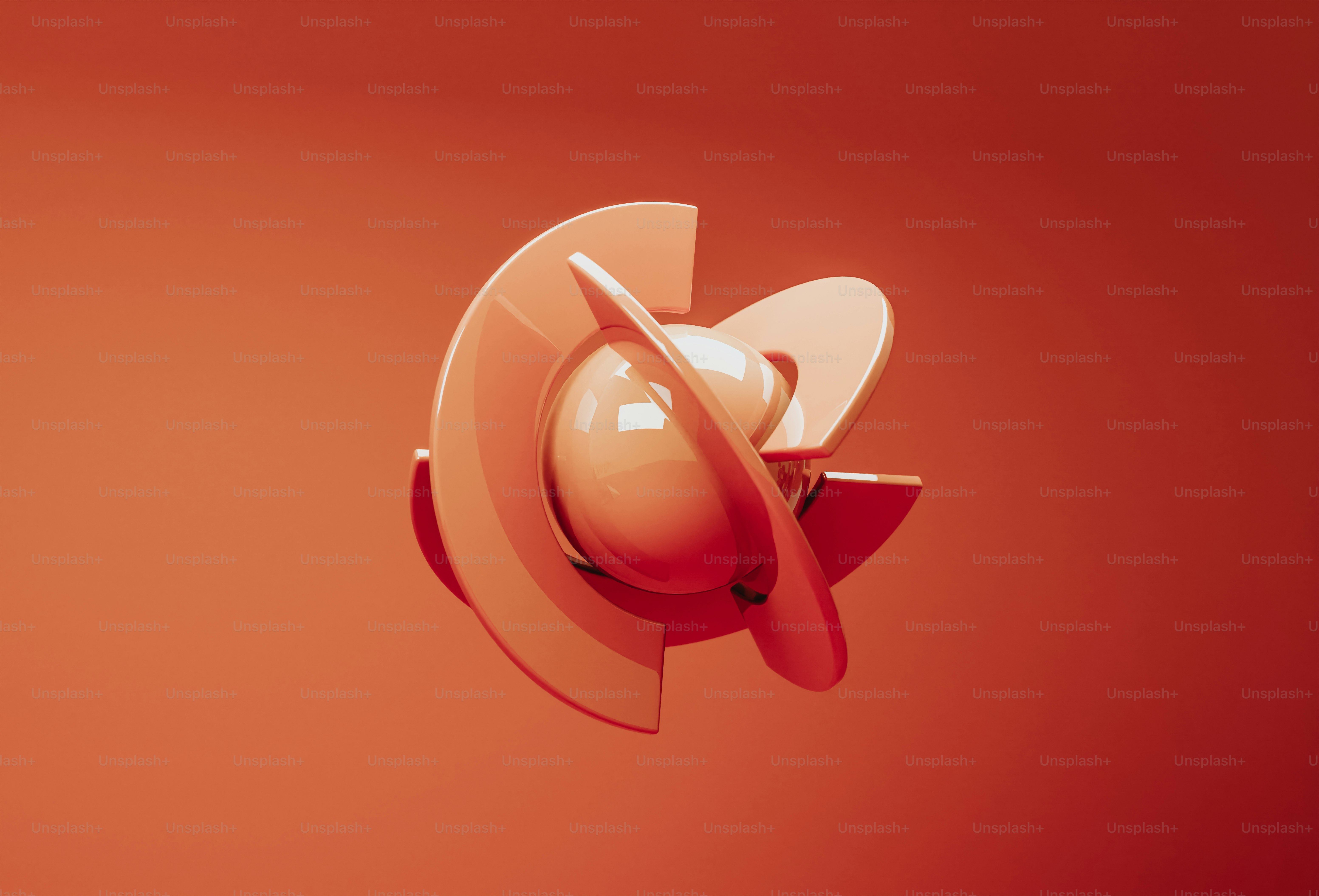 A red object is flying through the air photo – Wallpaper Image on Unsplash
