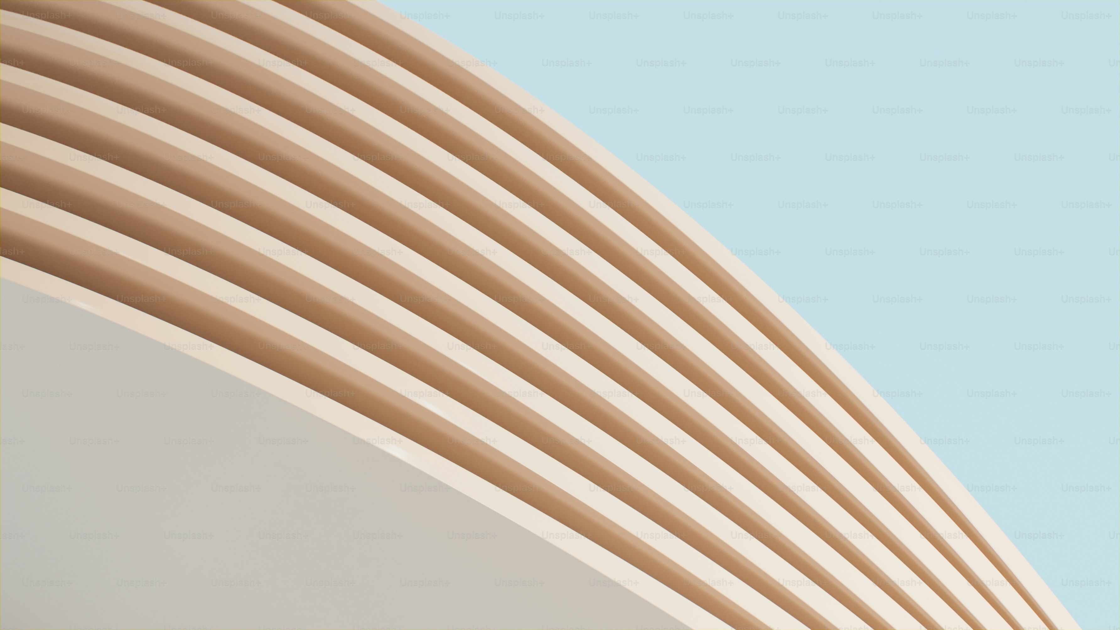 a close up of a building with a blue sky in the background