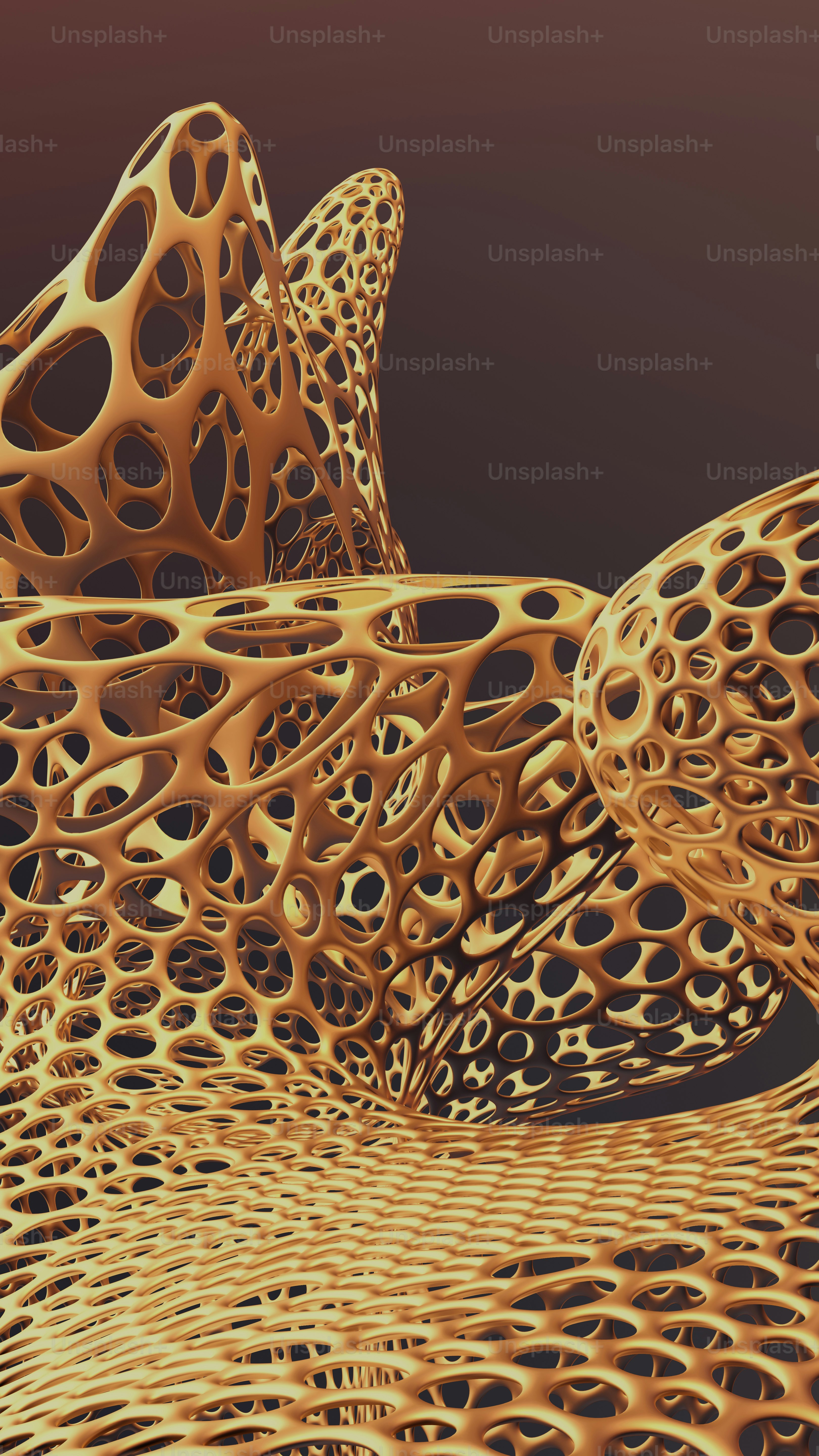 A computer generated image of an abstract structure photo – Wallpaper ...