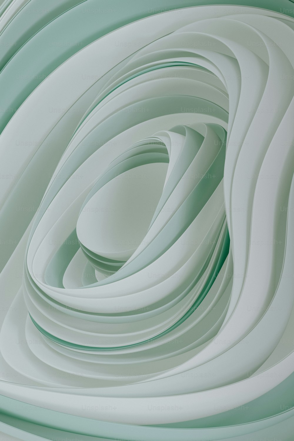 a close-up of a spiral