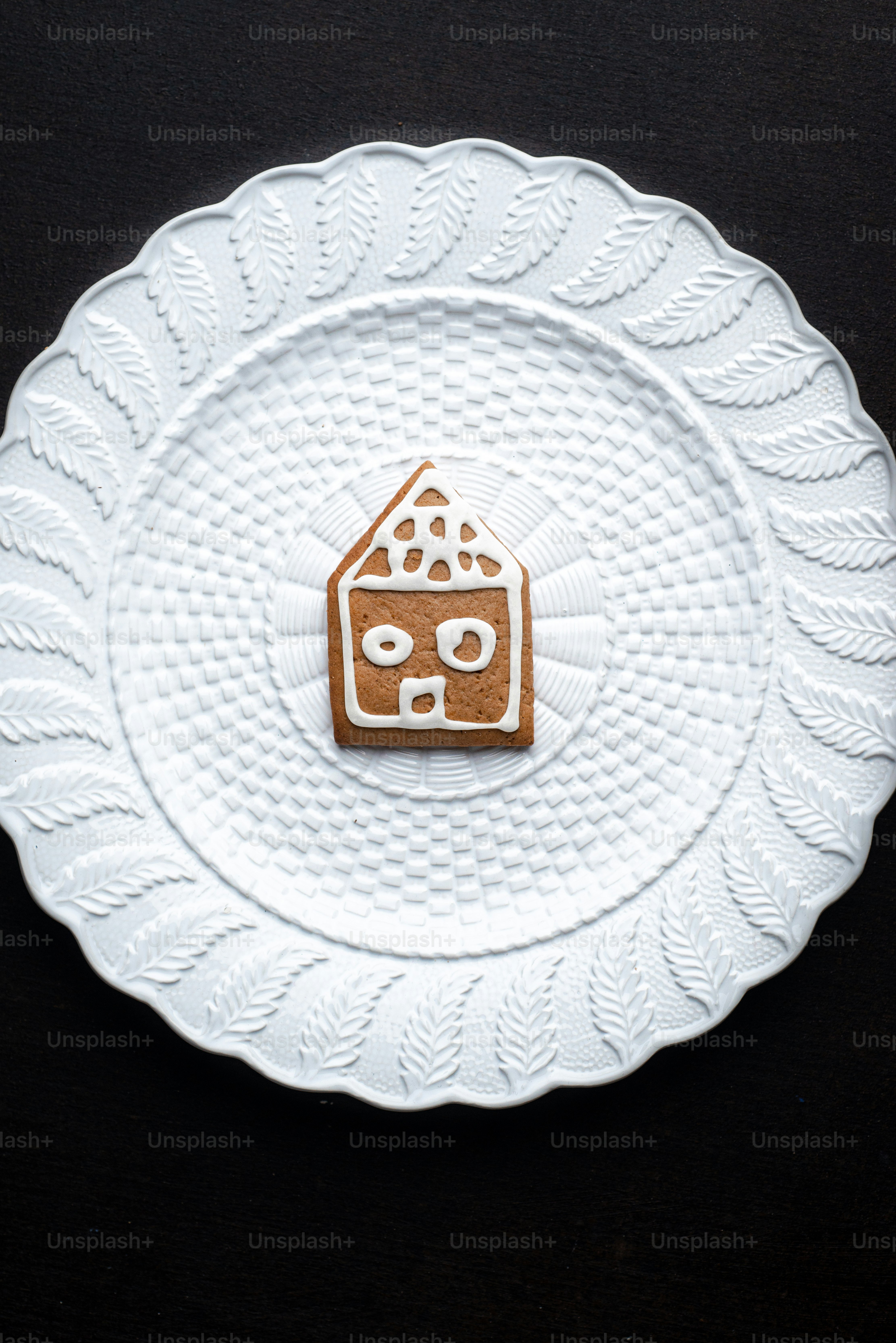 a white and brown pillow