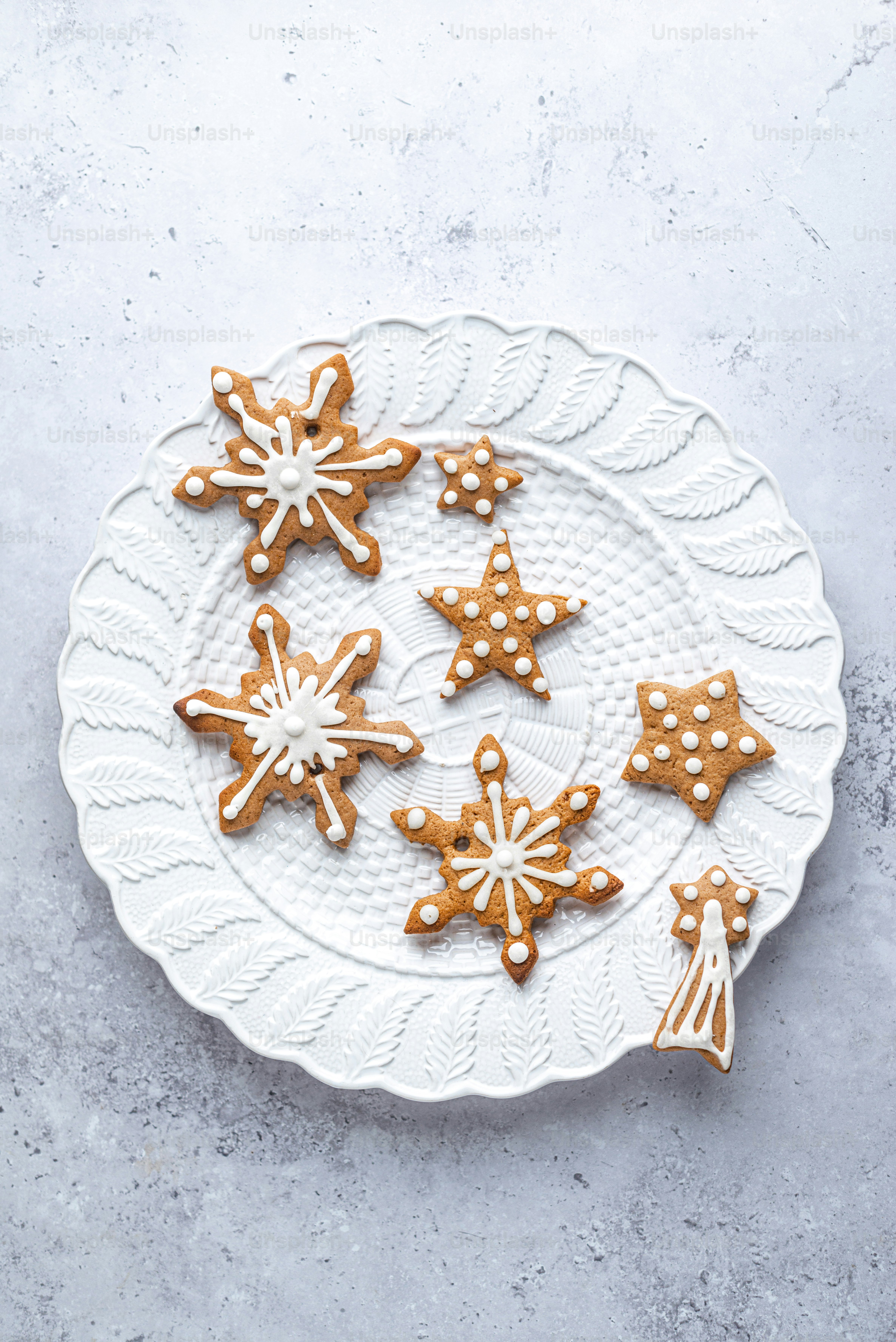 a plate with a design on it