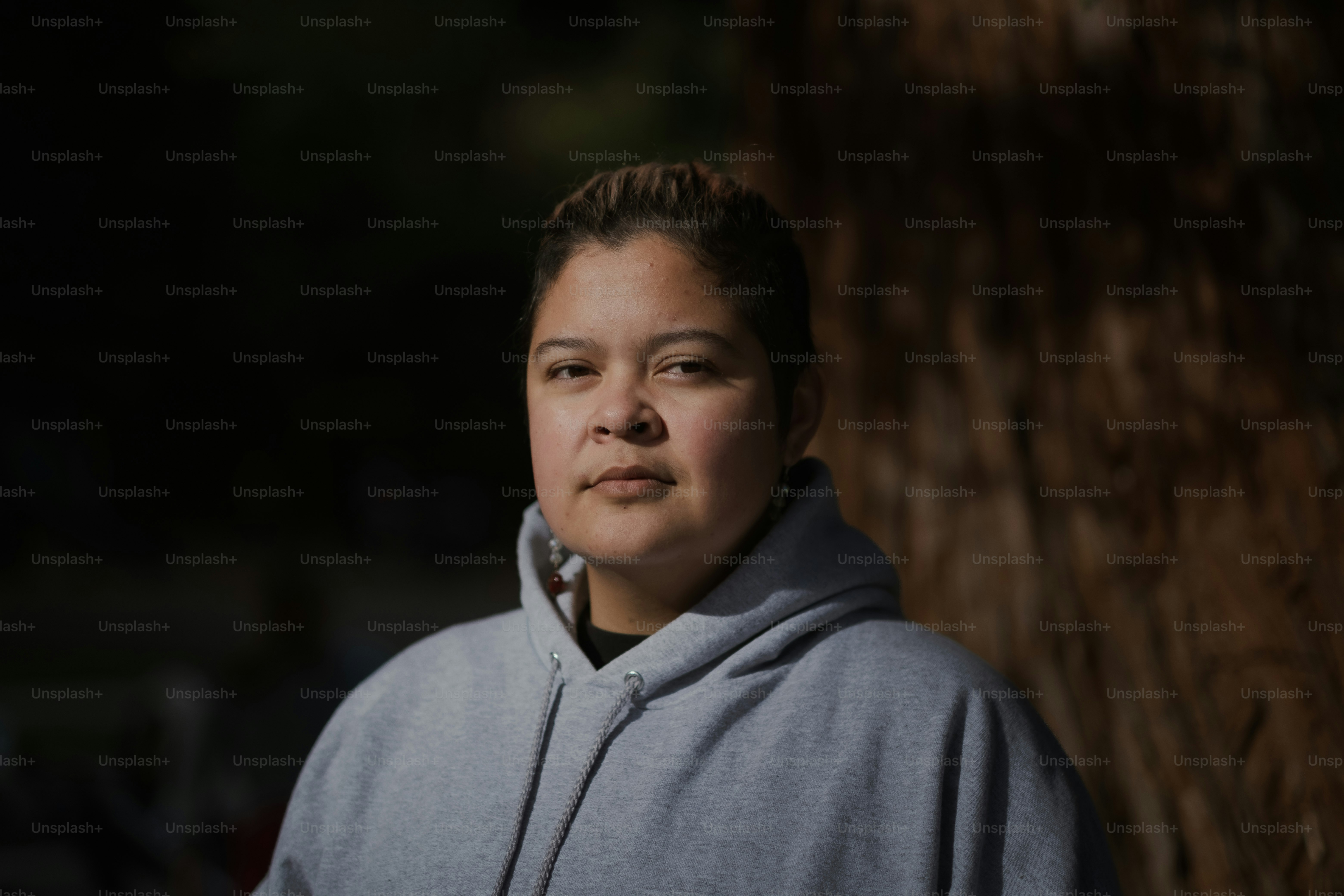 Caeli, a writer of trans and nonbinary experience, and of mixed Filipino and White ancestry, at Lake Temescal.