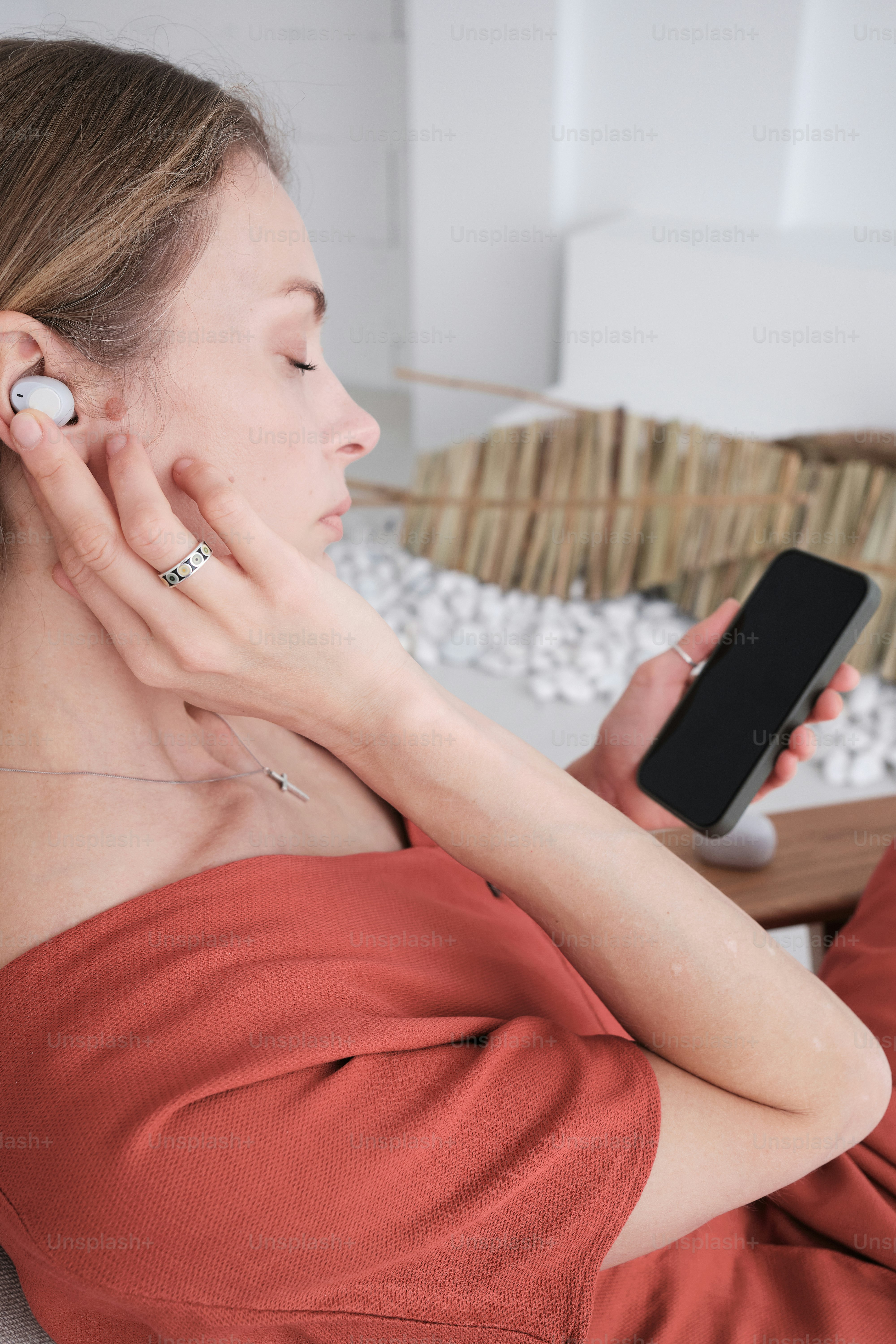 a person holding a phone