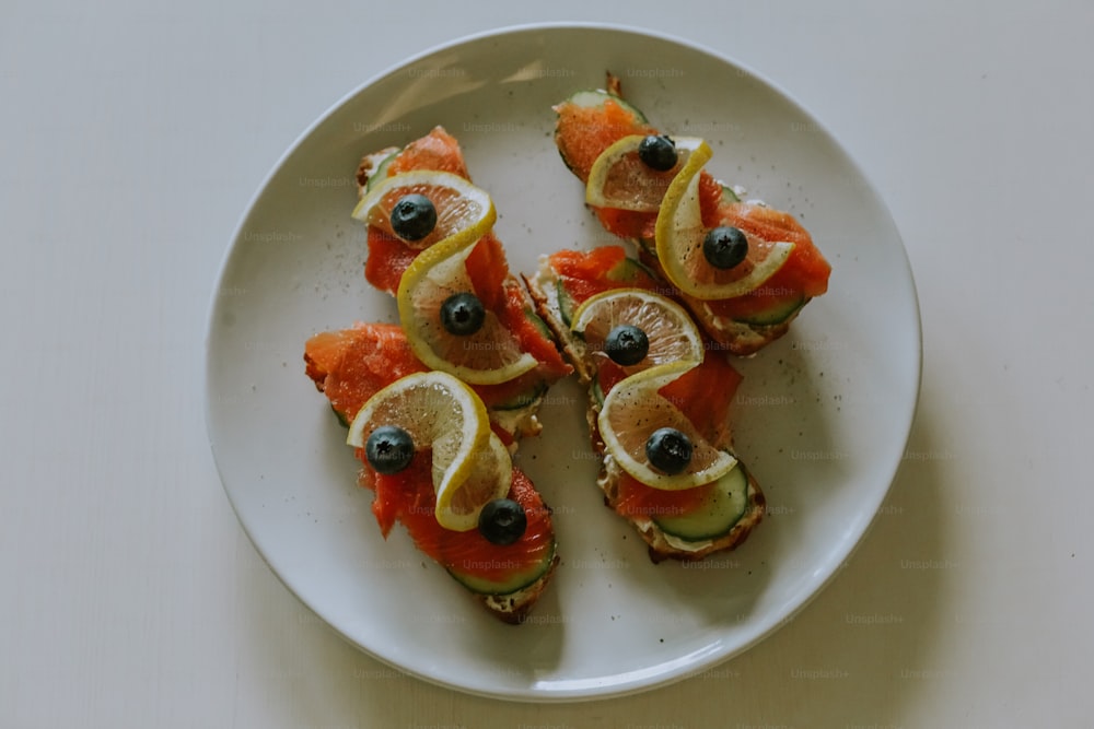 a plate of food