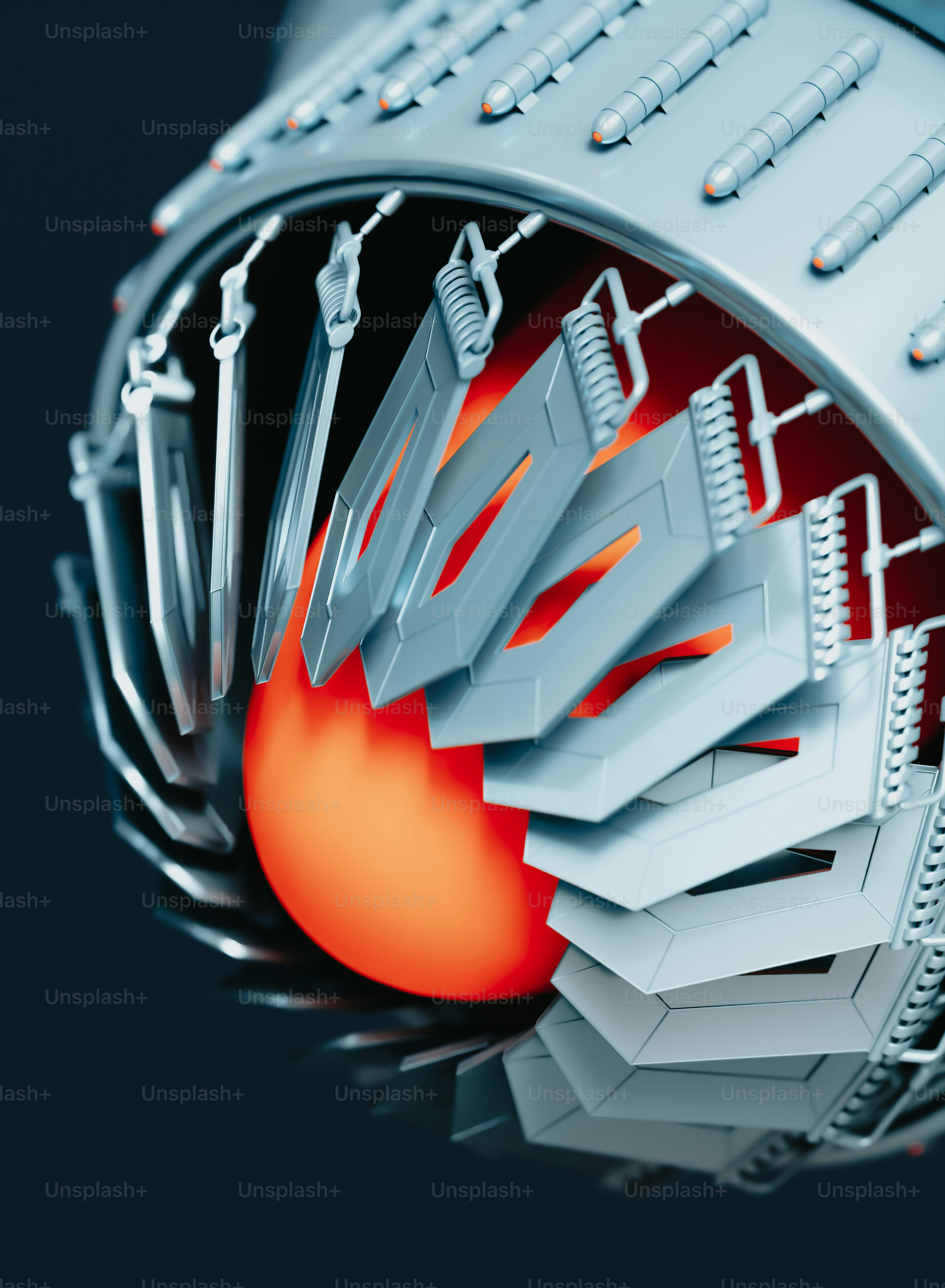 a close-up of a computer keyboard