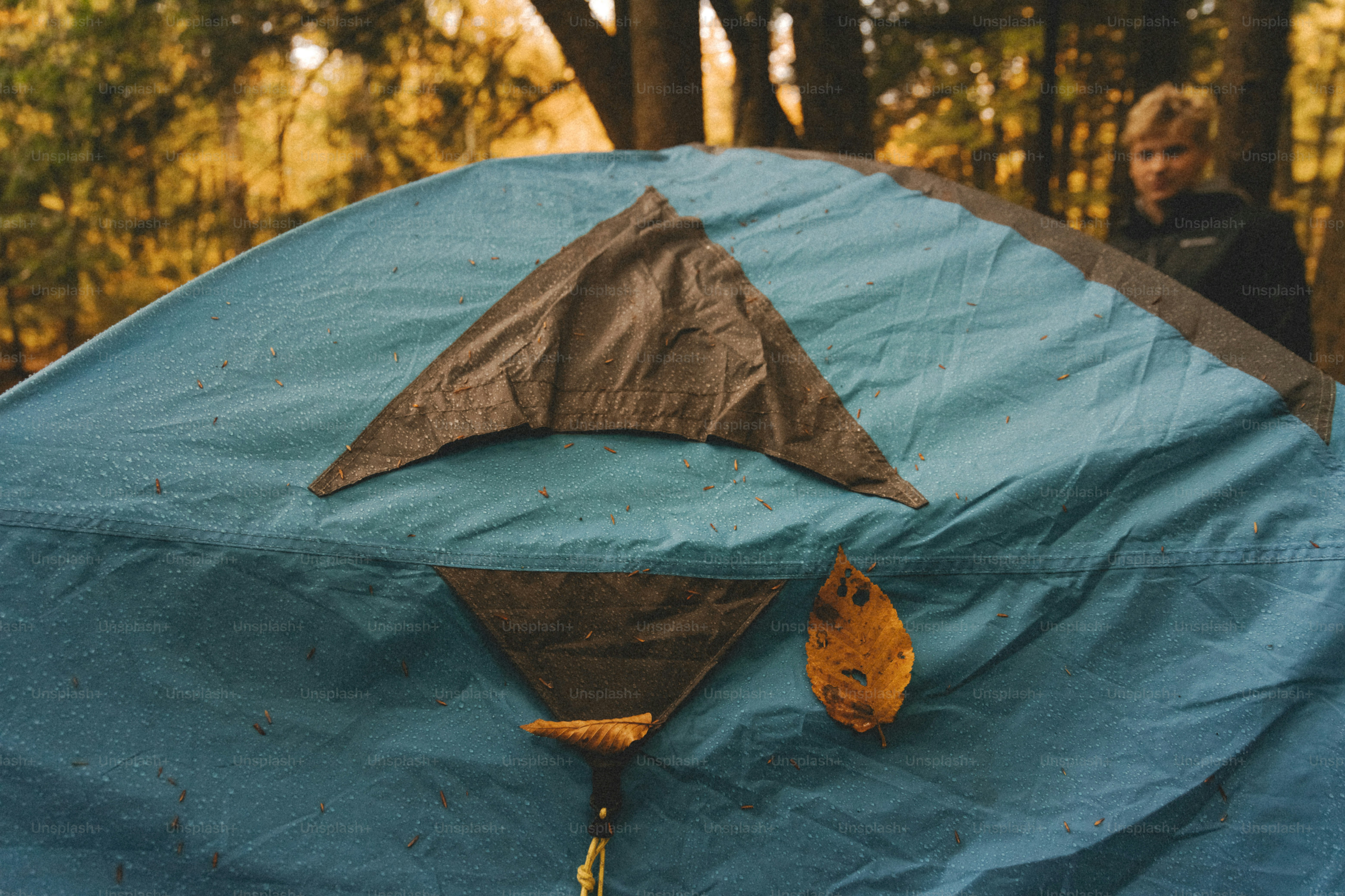 a couple of umbrellas on a table