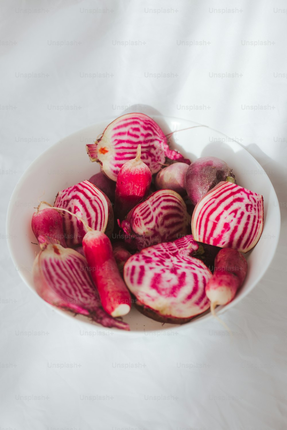 a bowl of food