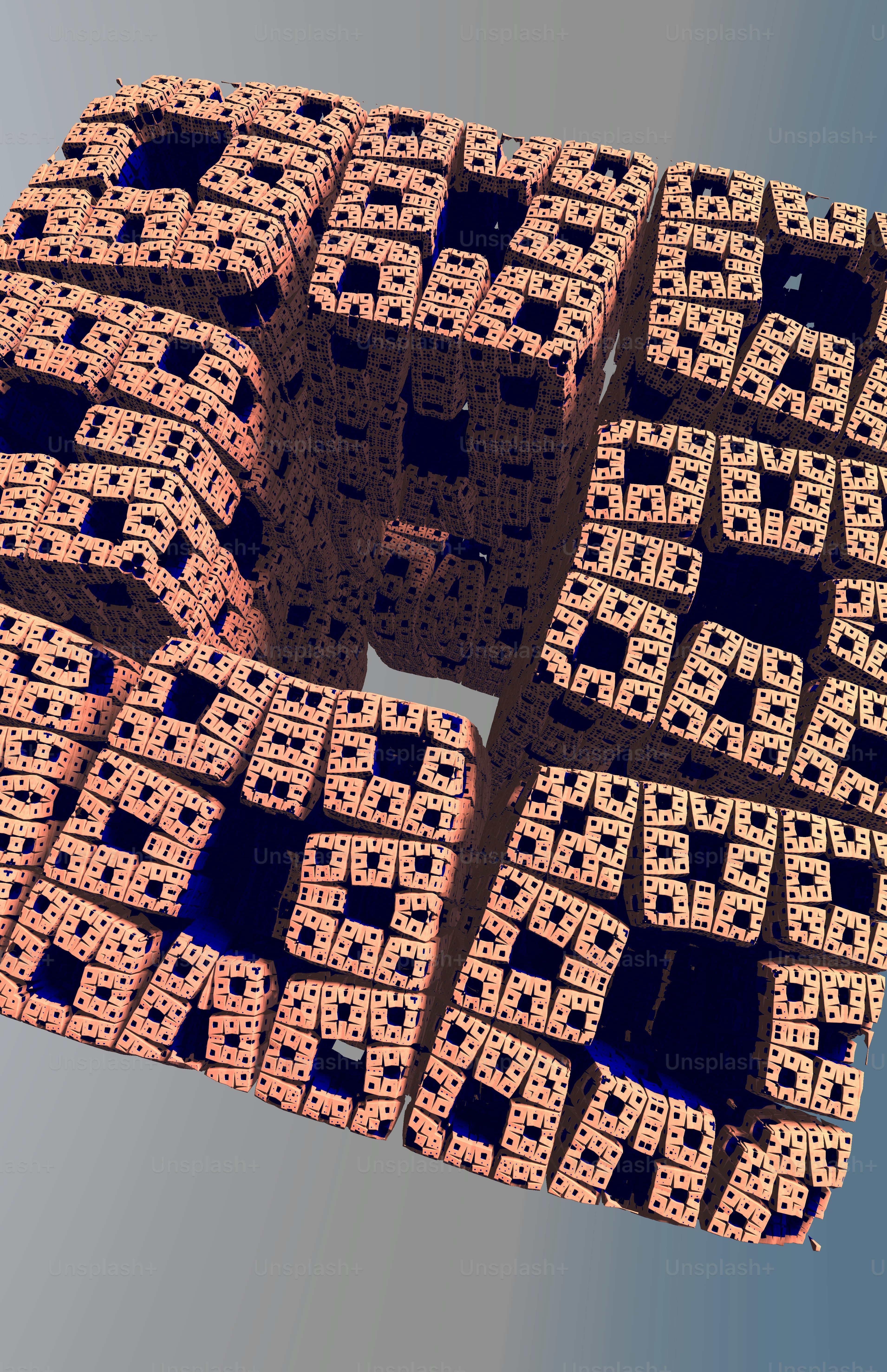 Un grande edificio con molte finestre