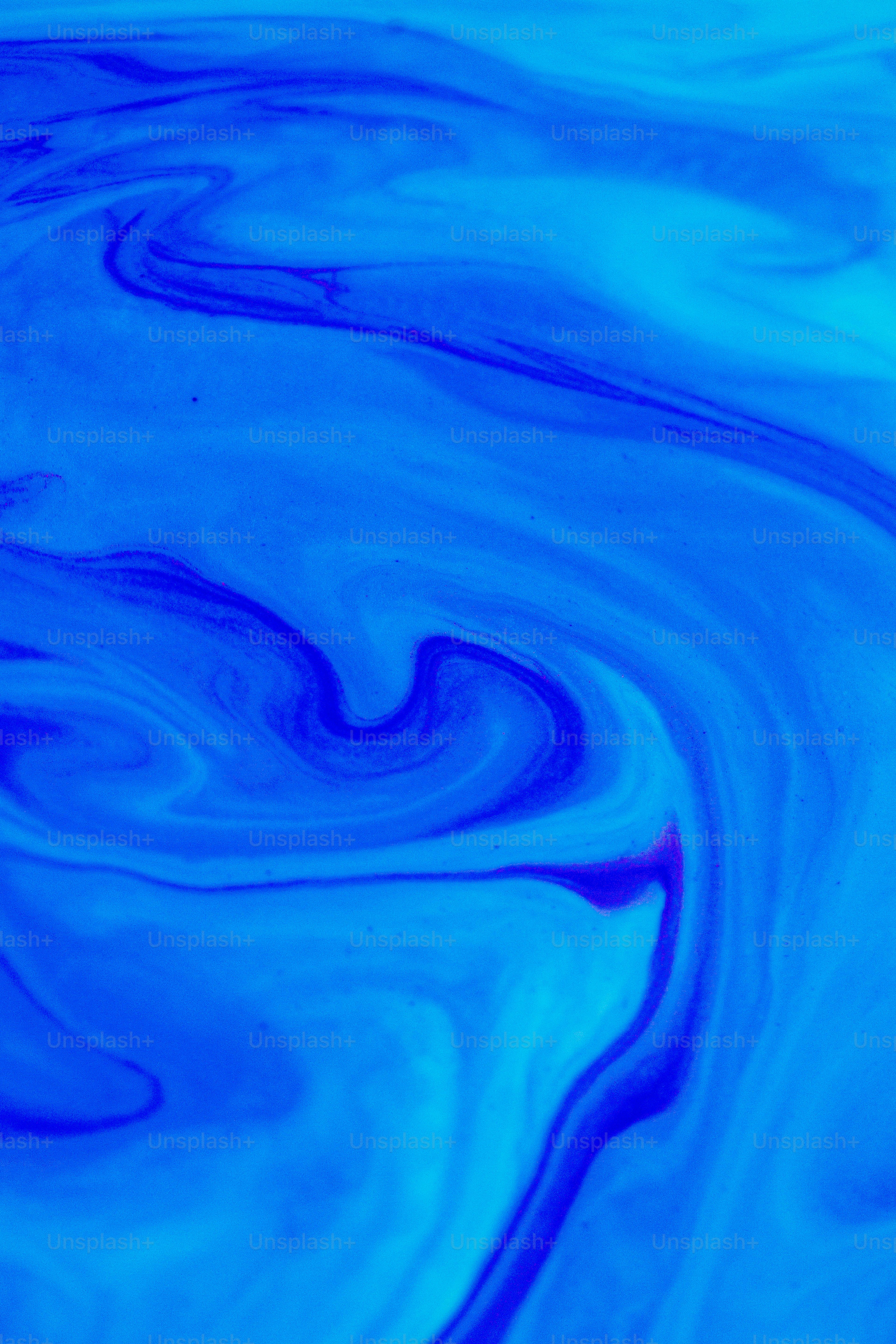 파란색 배경의 파란색 물결