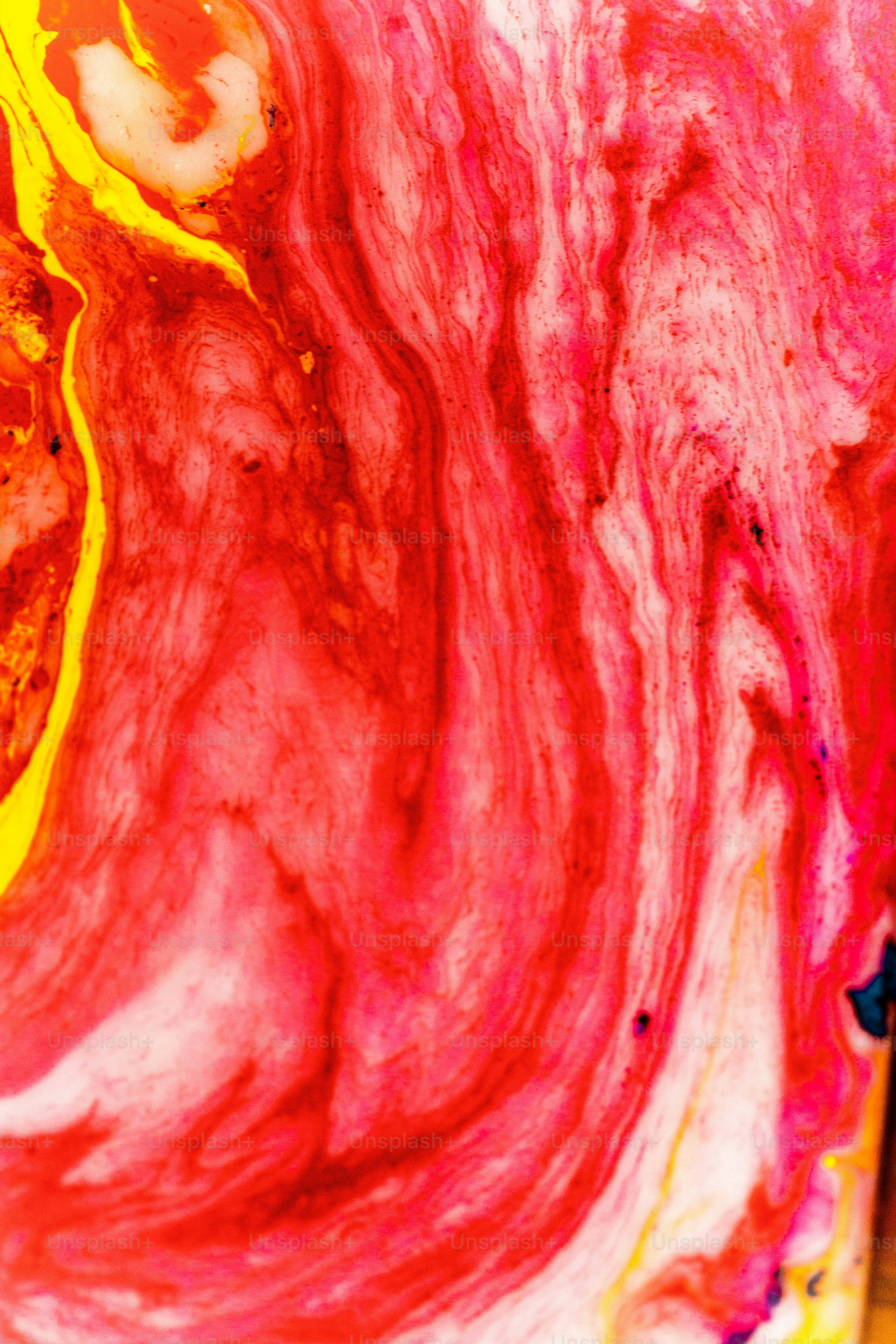 붉은 피부의 클로즈업