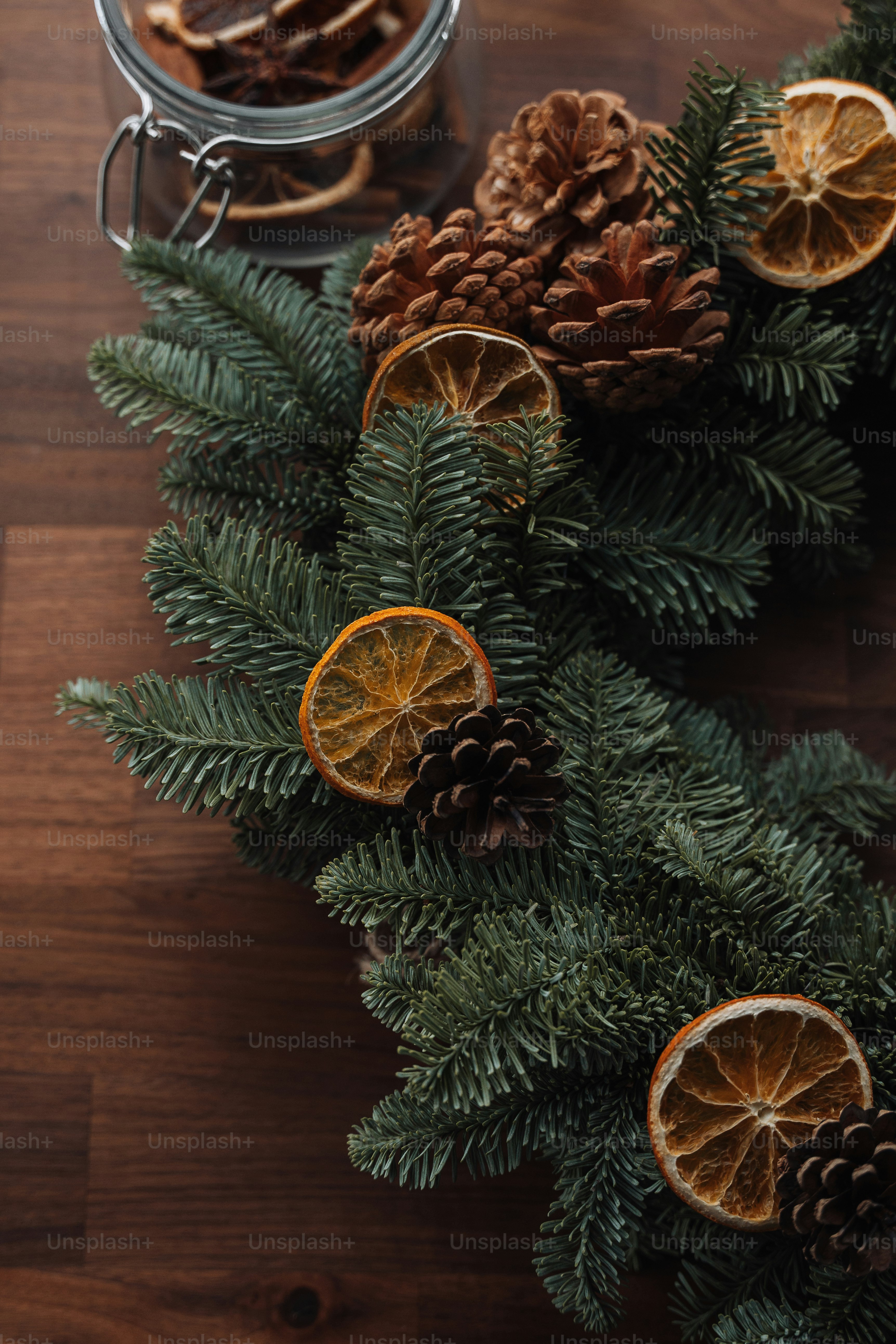 a pineapple with oranges