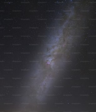 a galaxy in space