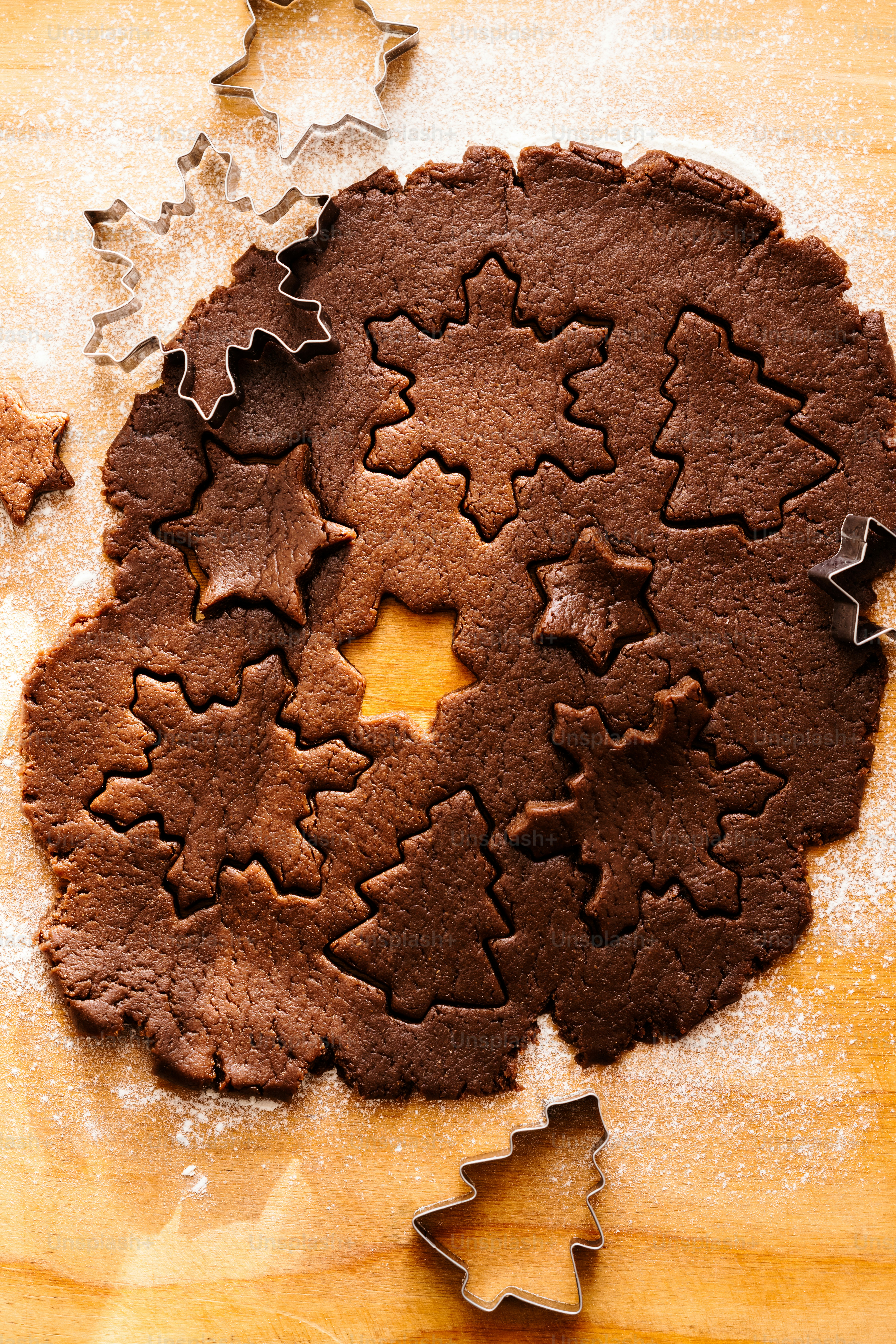 Xmas cookies preparation