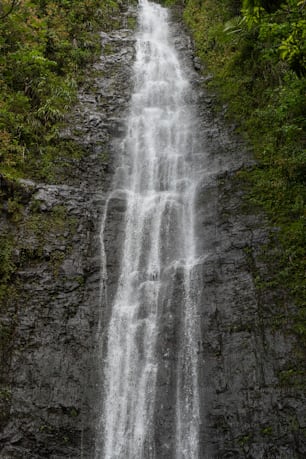 Ein Wasserfall im Wald