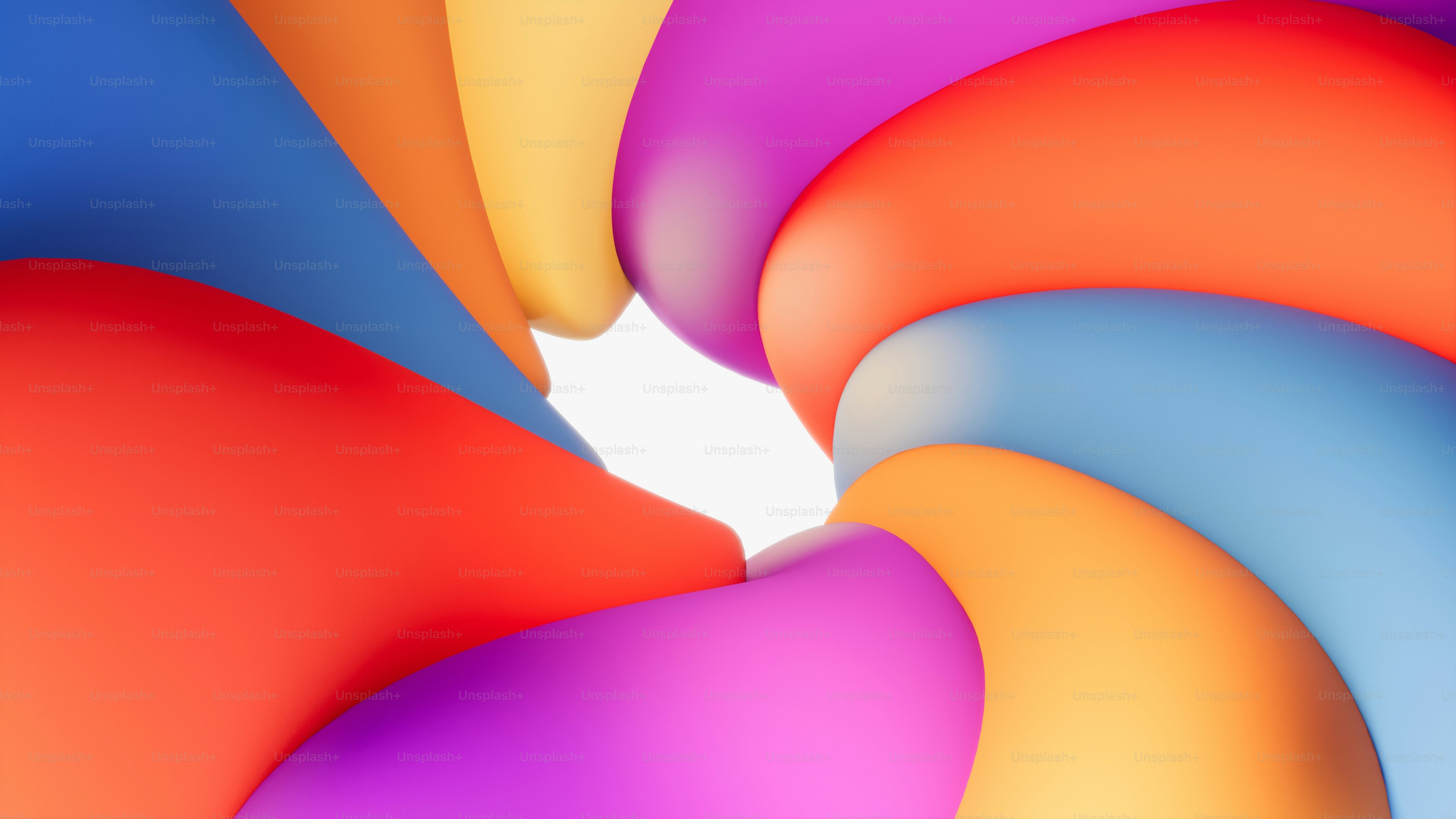 eine Nahaufnahme einiger farbiger Kreise