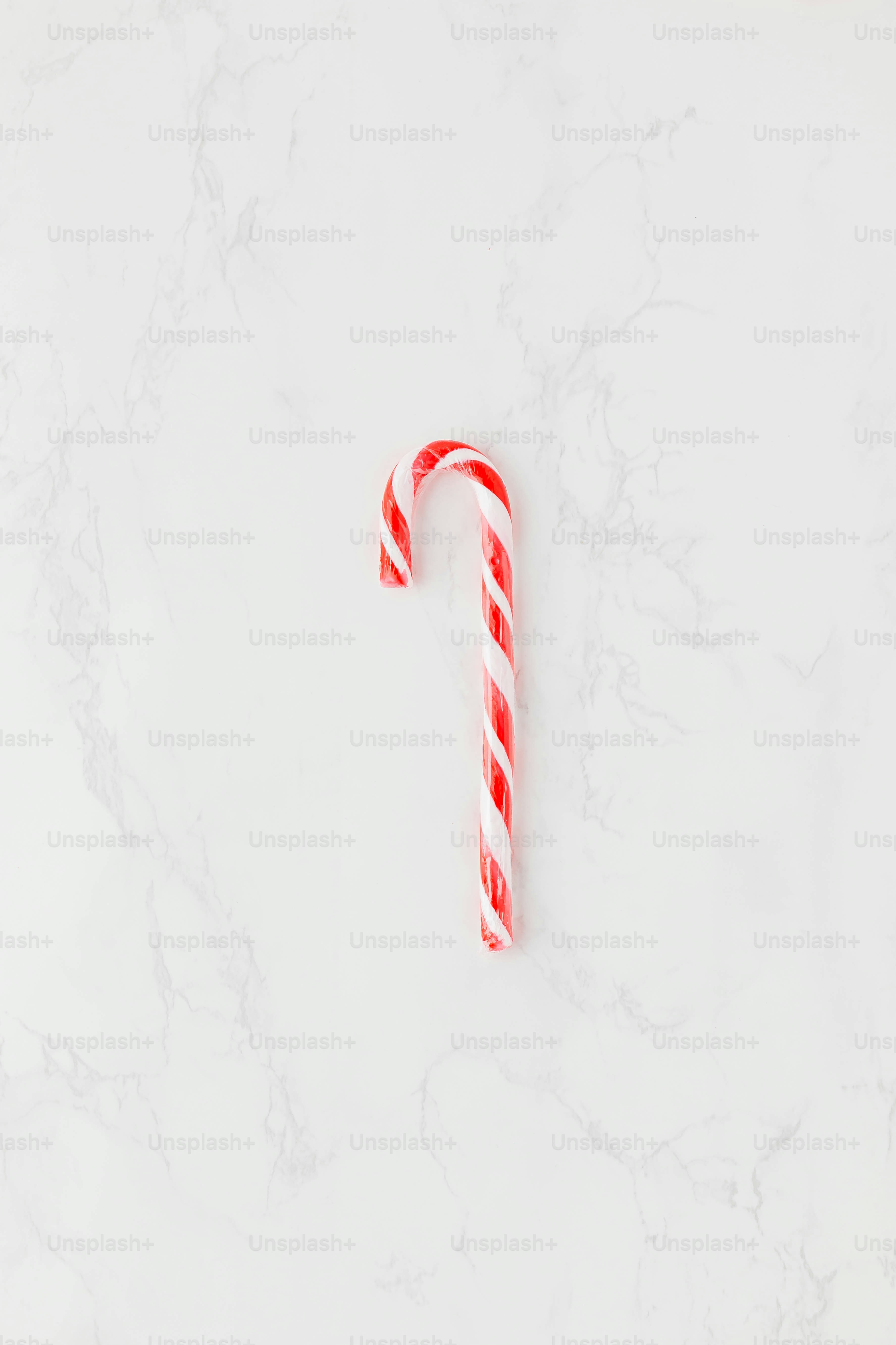 a red and white object