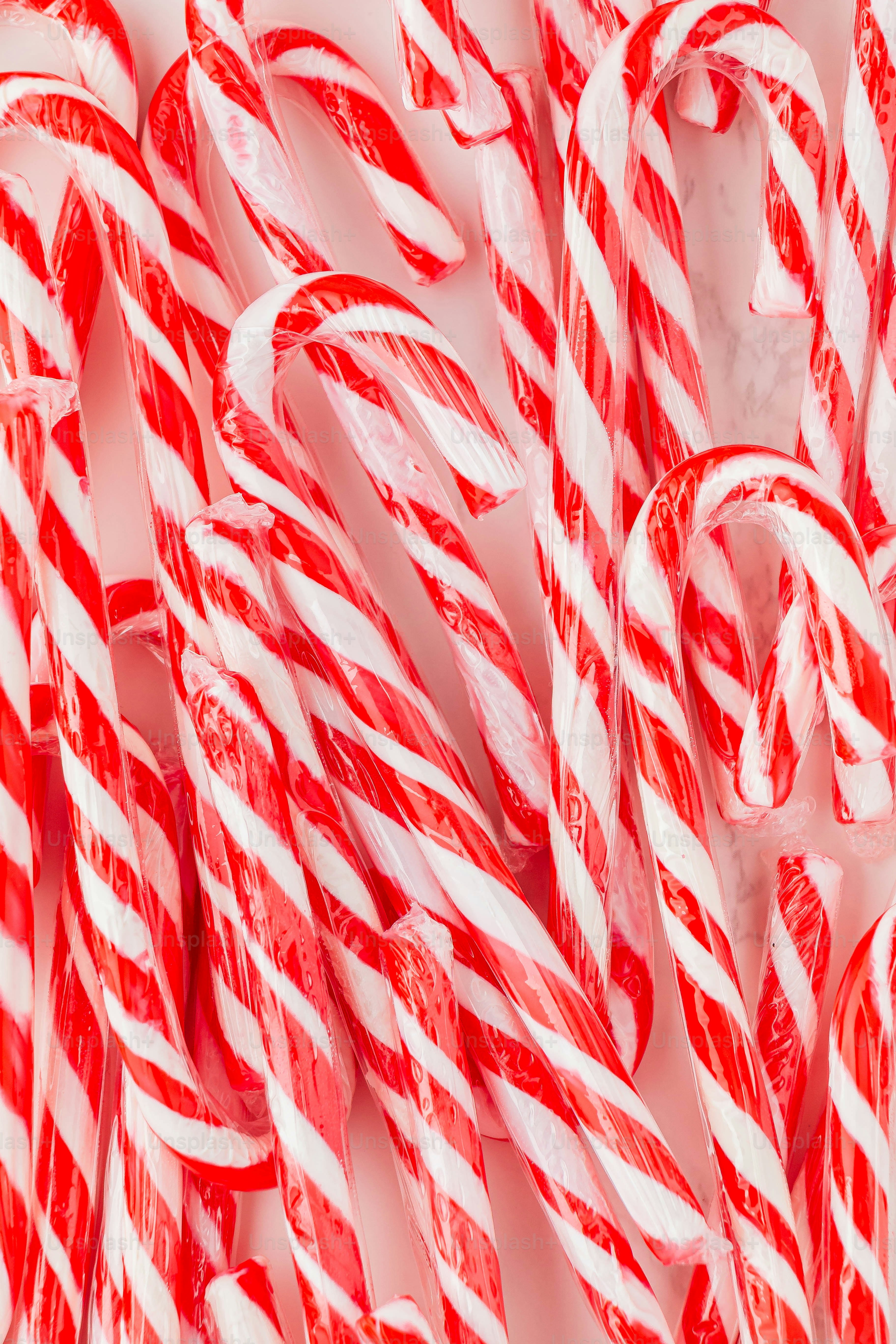 a red and white striped fabric