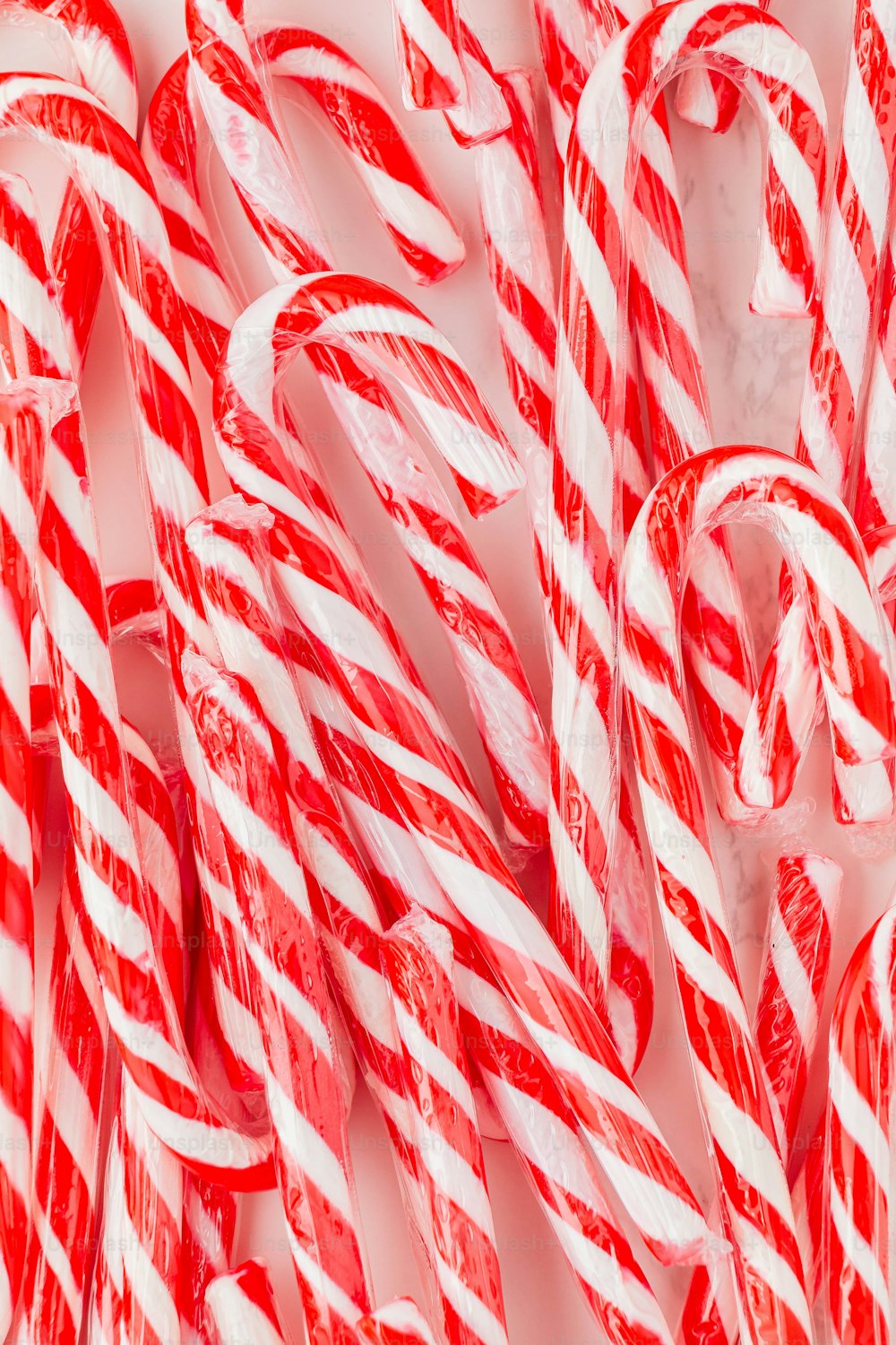 a red and white striped fabric
