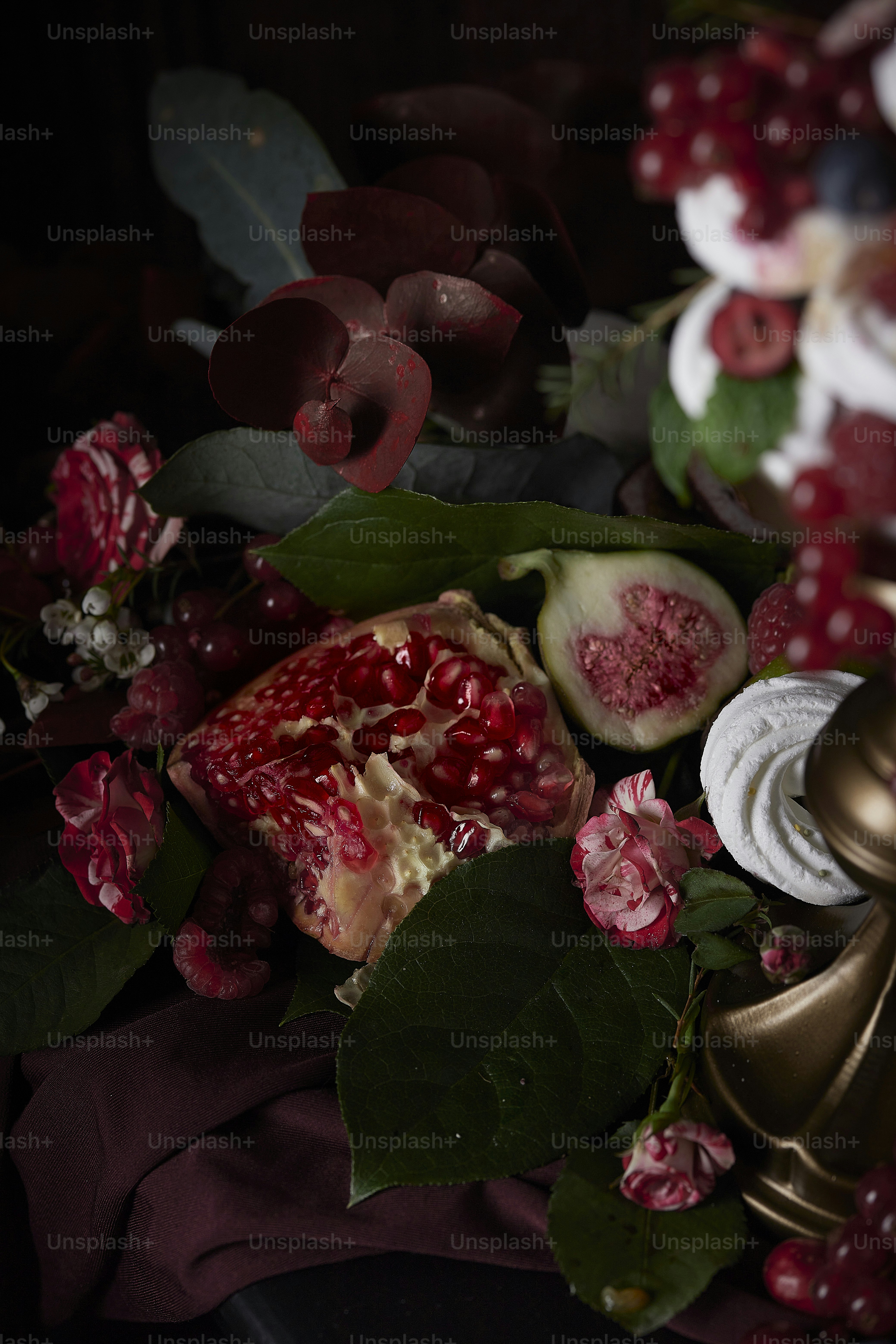 일부 열매의 클로즈업