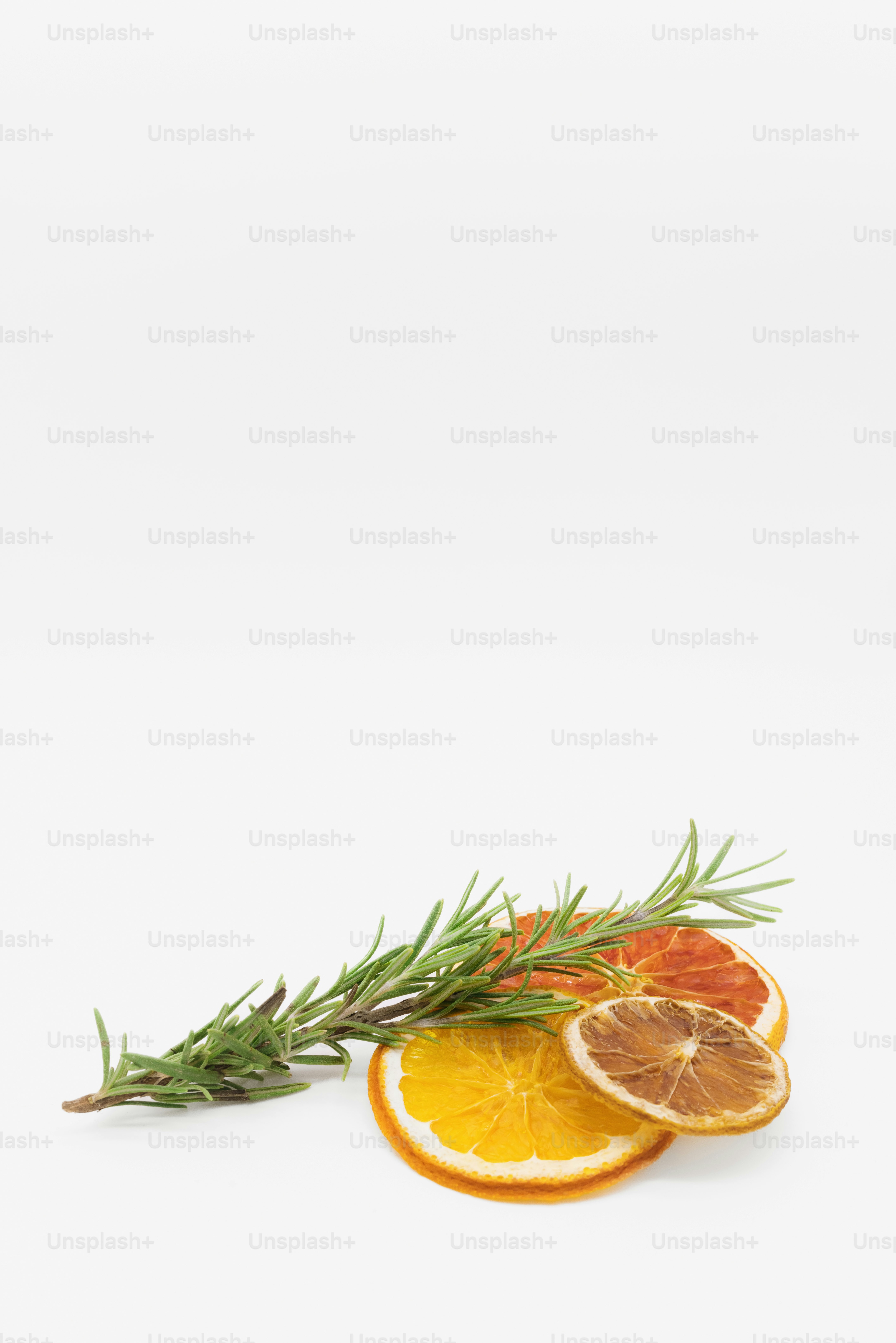 a lemon and a sliced orange