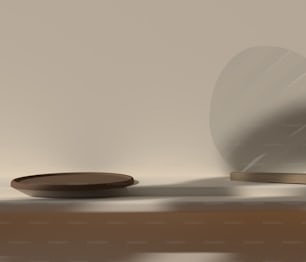 a bowl and a plate