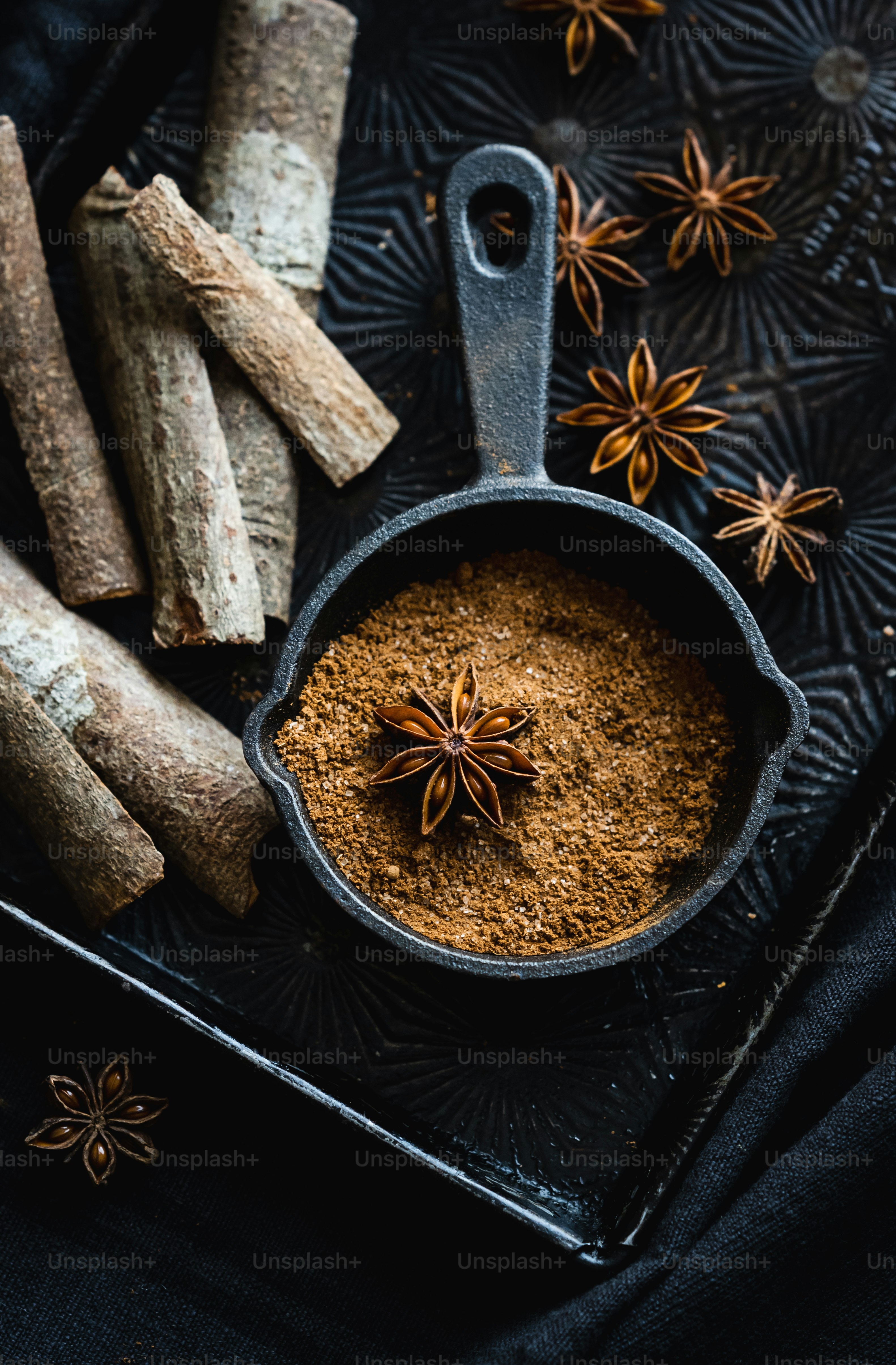 a pot of brown liquid
