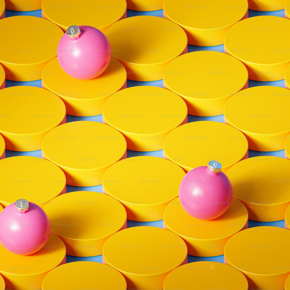 a group of balloons