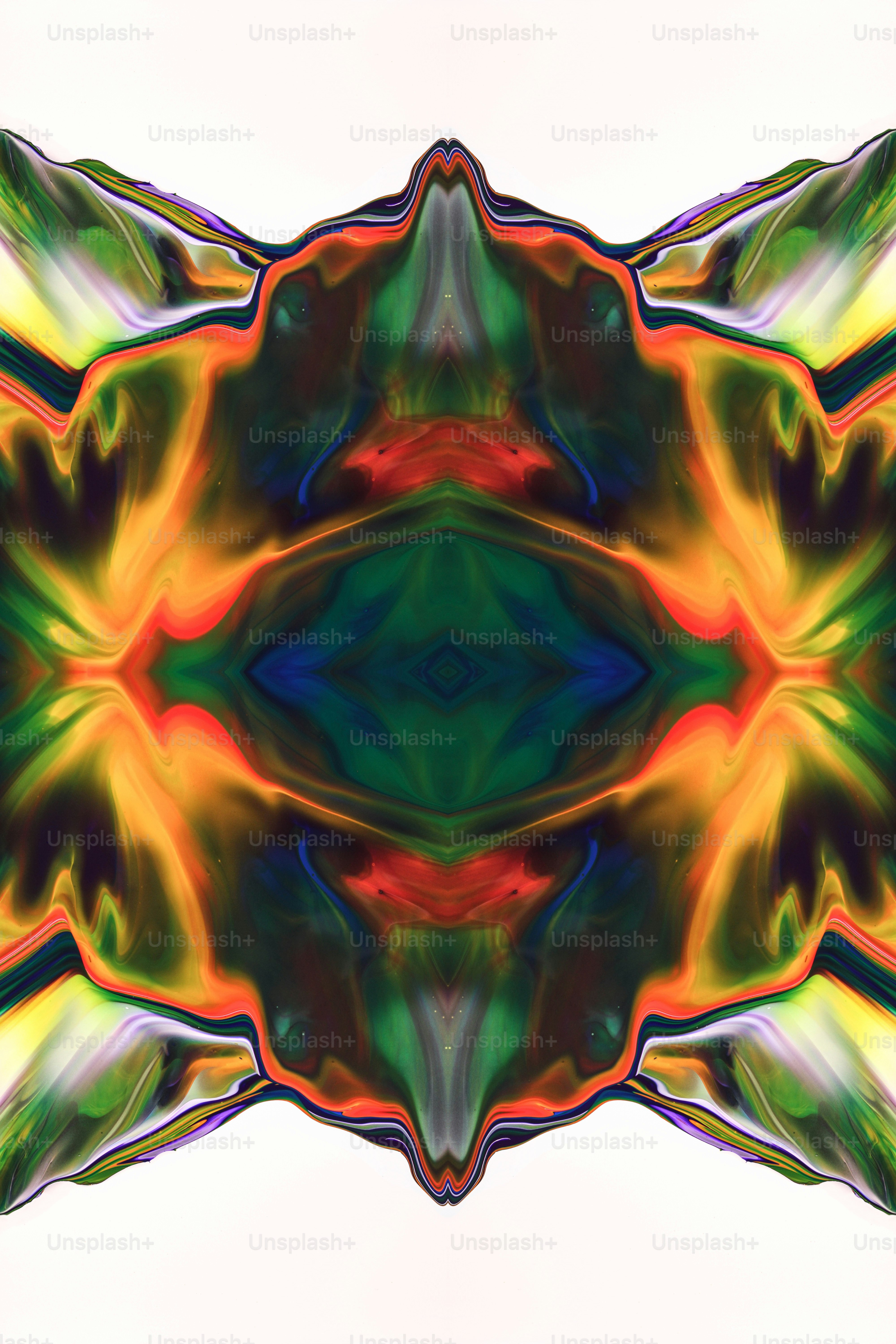 a colorful art piece