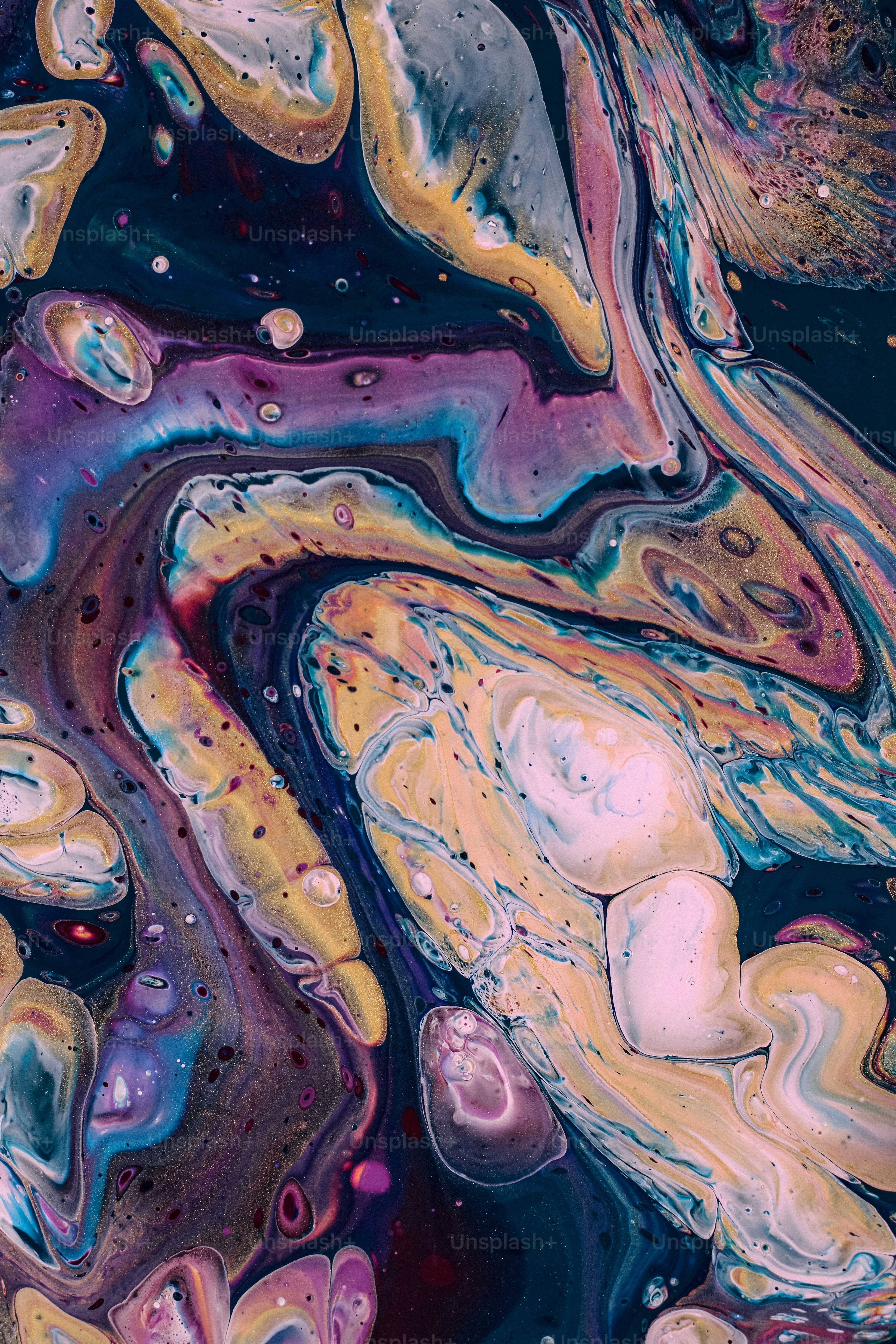 Ein farbenfrohes Kunstwerk