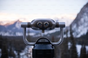 a camera on a stand