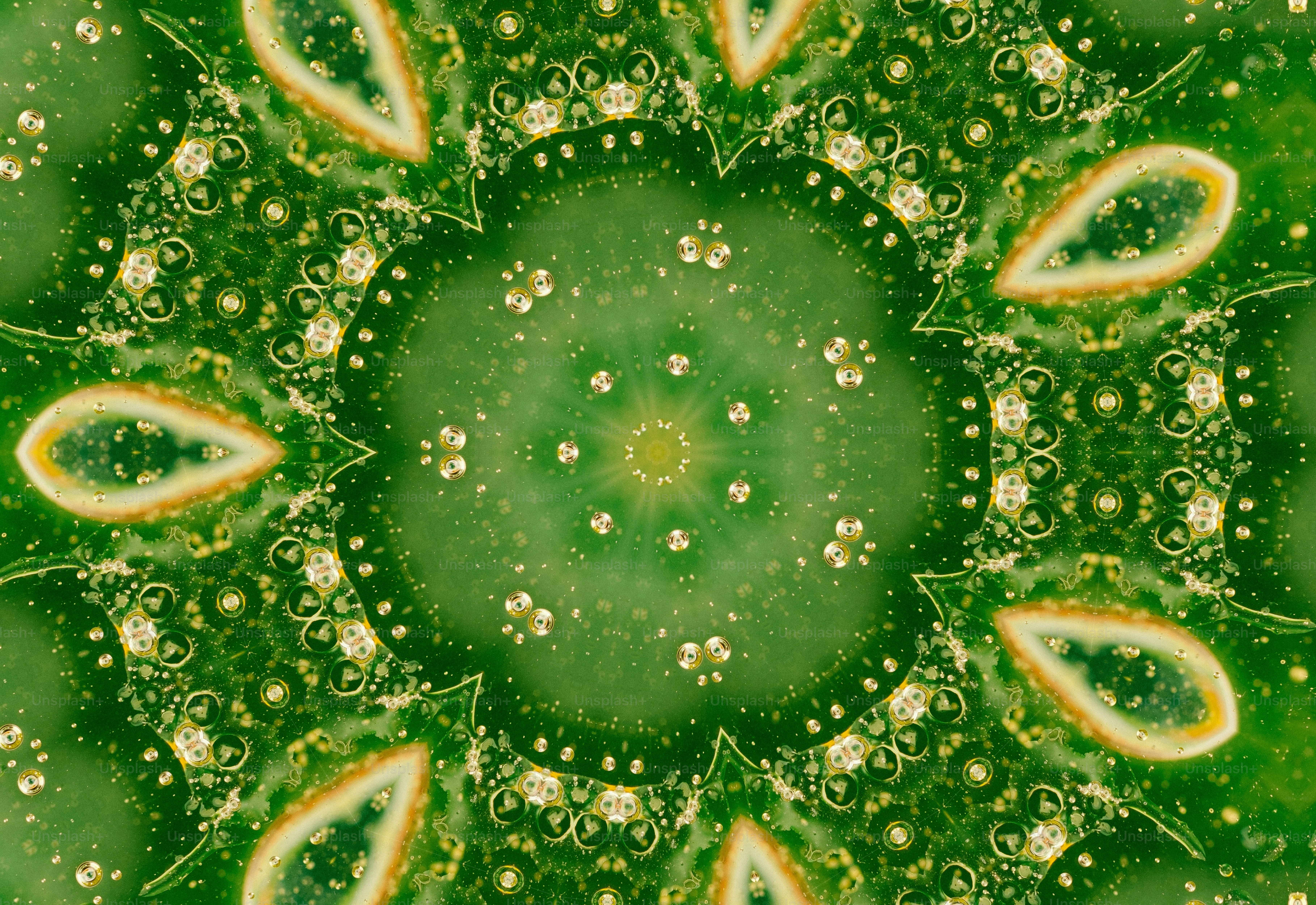 Un primer plano de una hoja