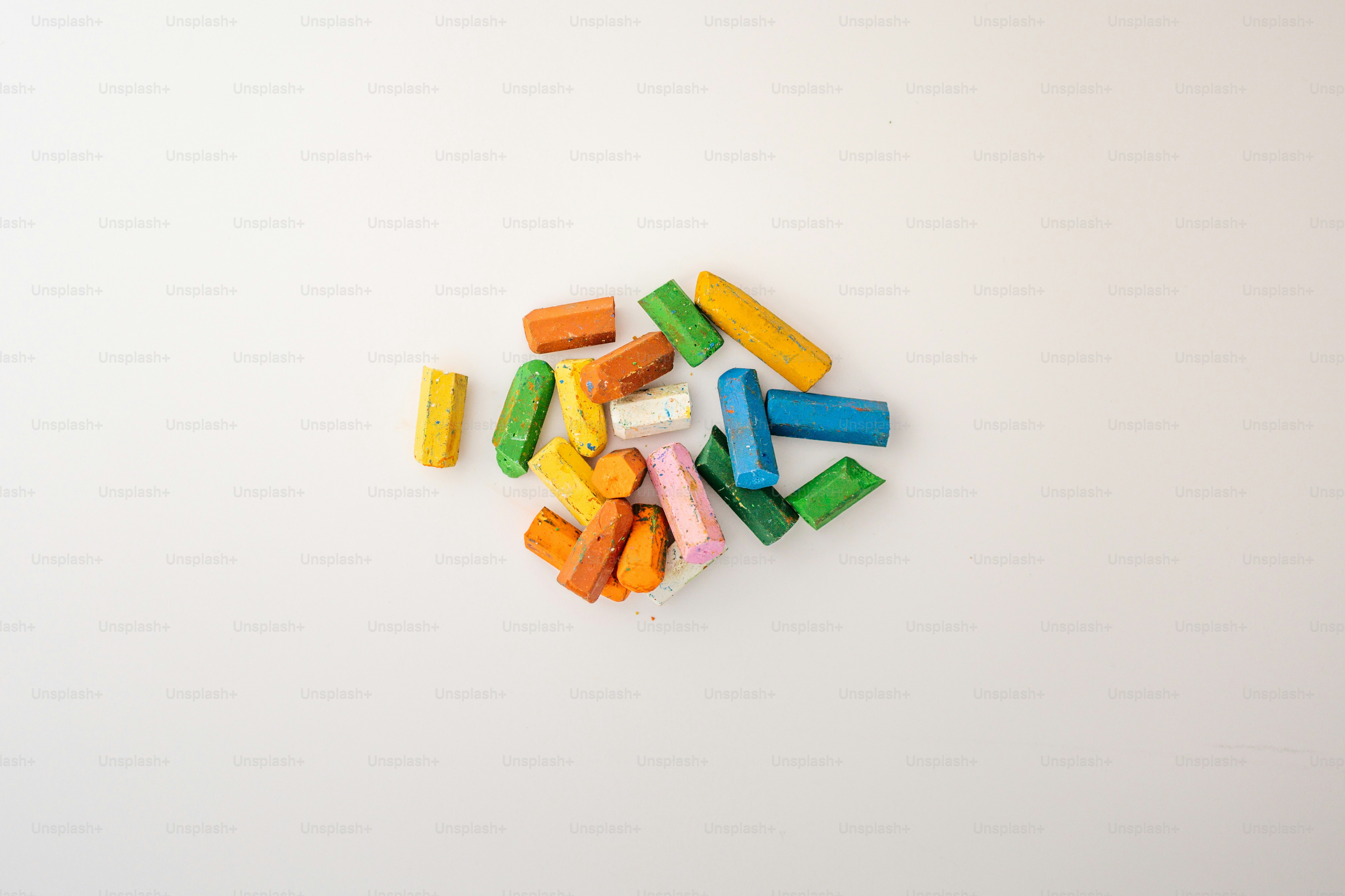 a group of colorful objects